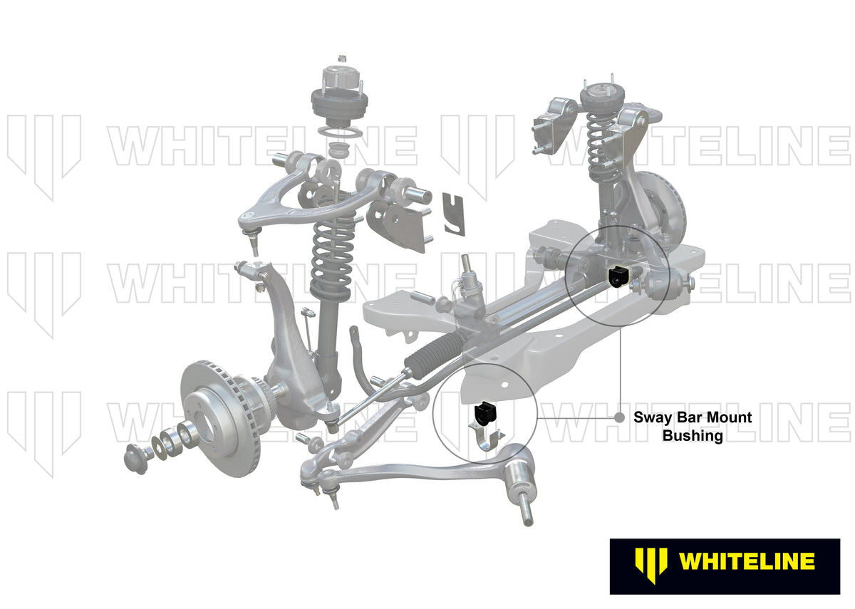 Whiteline Sway Bar Mount - Bushing Kit 30mm - Ford Territory - KSK065-30 - image 4