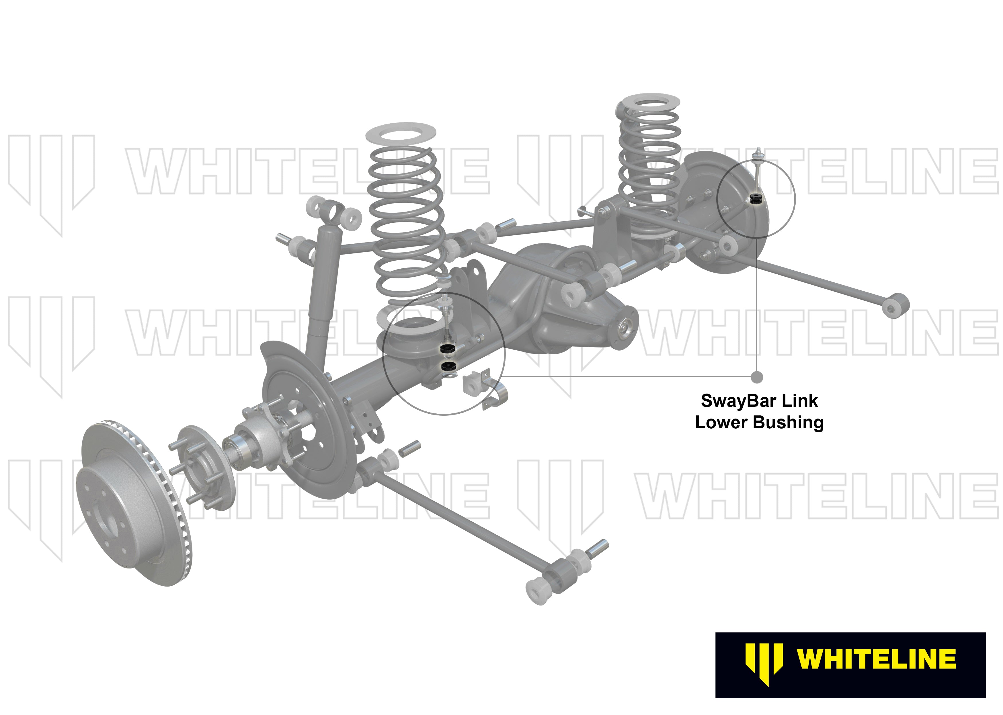Whiteline Sway Bar Link - Lower Bushing Service Kit - KSK125 - image 4