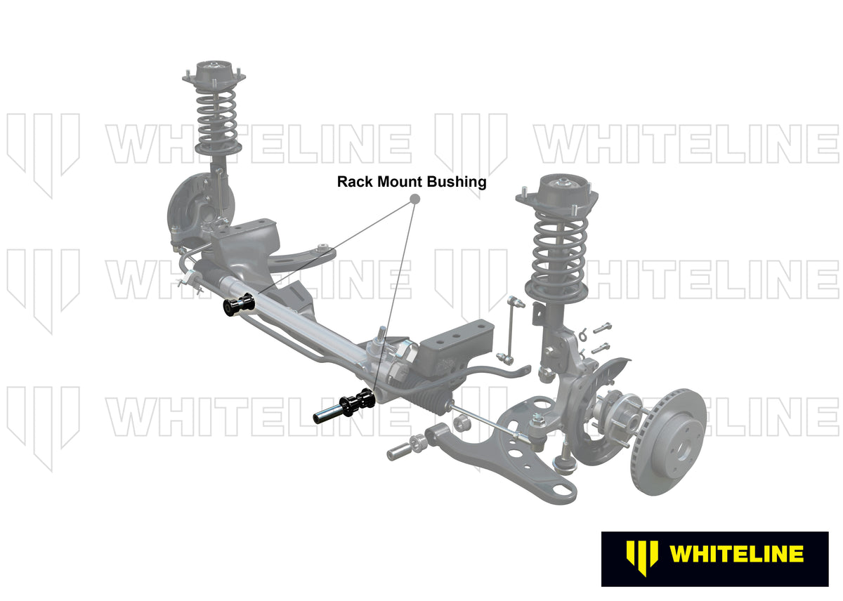Whiteline Steering Rack and Pinion - Mount Bushing Kit - Subaru BRZ / Toyota 86 - KSR210 - image 3
