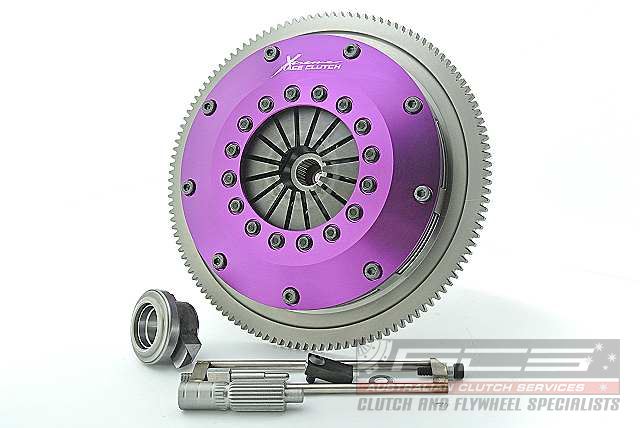Xtreme Performance - 200mm Sprung Ceramic Twin Plate Clutch Kit Incl Flywheel 1200Nm