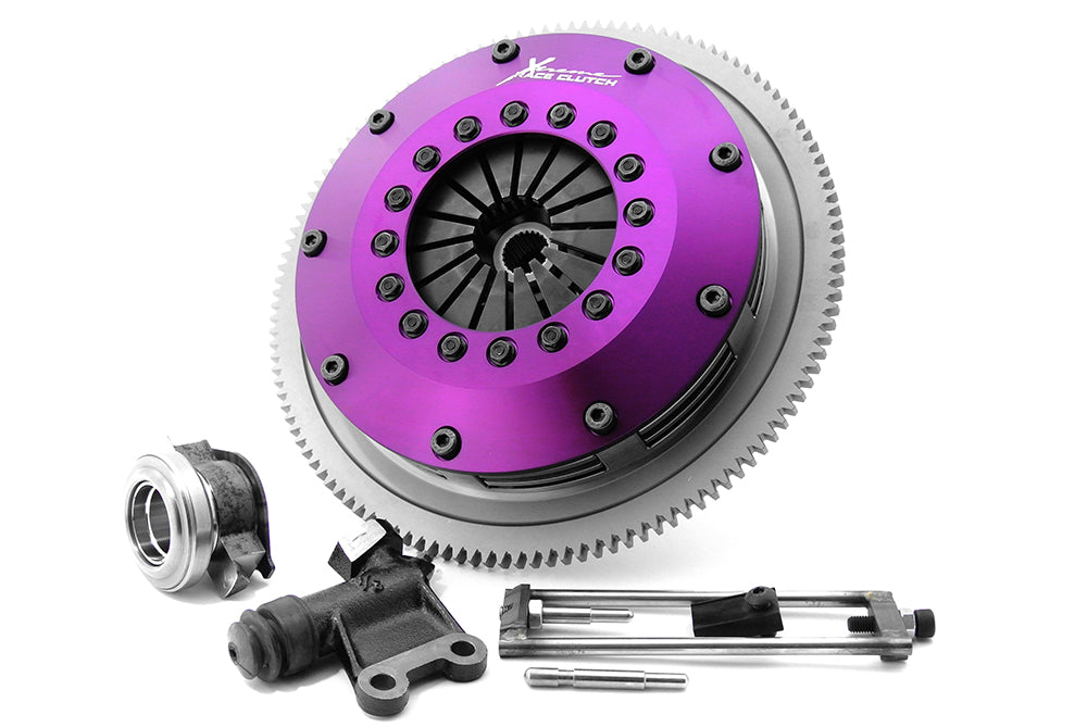 Xtreme Performance - 200mm Sprung Ceramic Twin Plate Clutch Kit Incl Flywheel 1200Nm