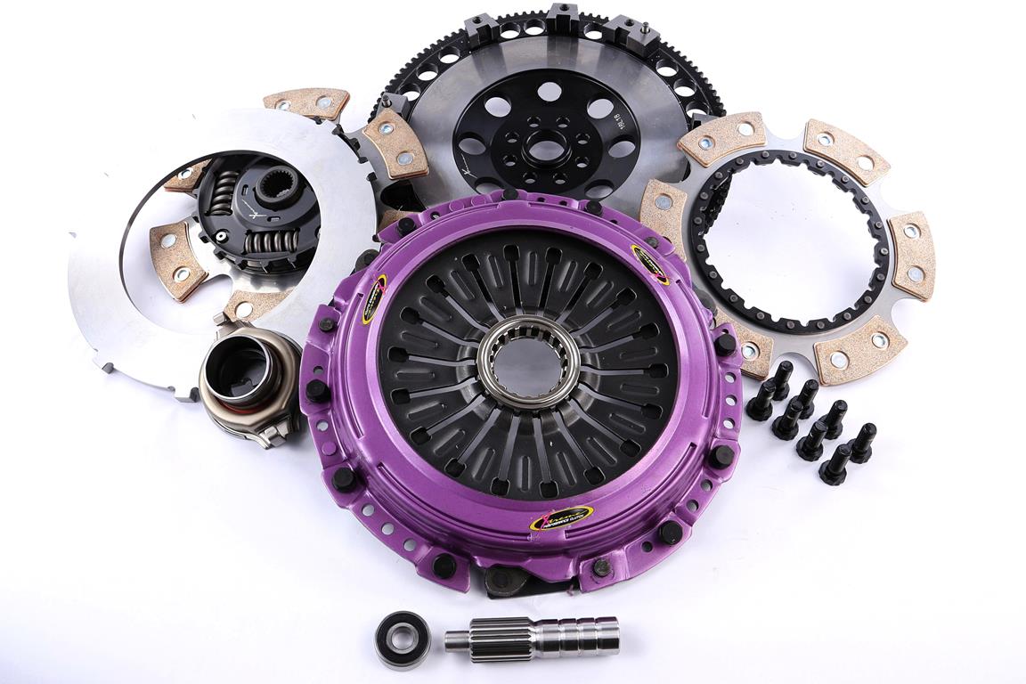 Xtreme Performance - 230mm Sprung Ceramic Twin Plate Clutch Kit Incl Flywheel 1000Nm