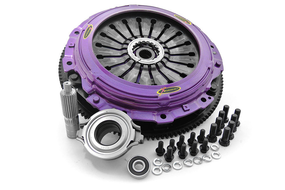Xtreme Performance - 230mm Rigid Ceramic Twin Plate Clutch Kit Incl Flywheel 1800Nm