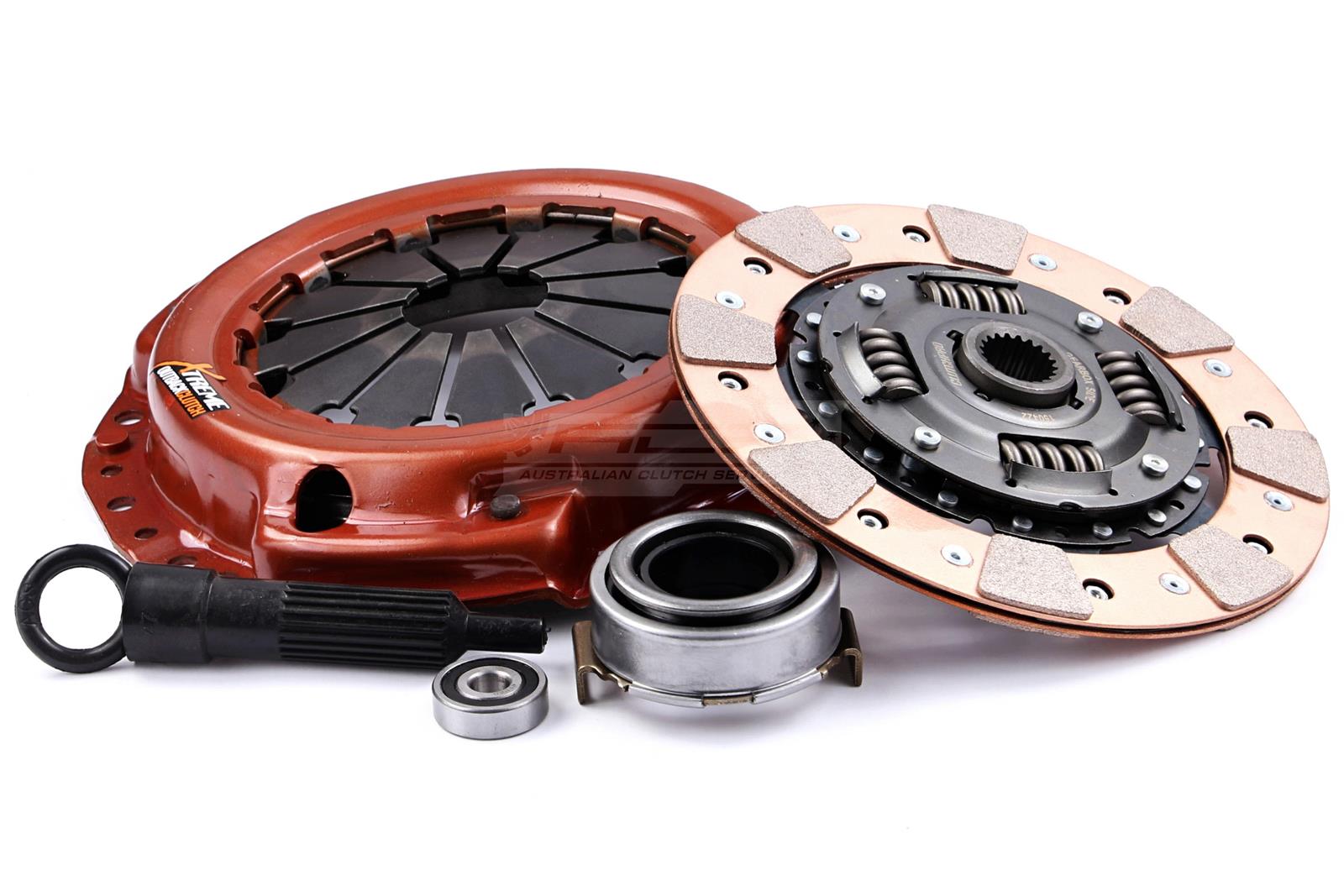 Clutch Kit - Xtreme Outback Heavy Duty Cushioned Ceramic 370Nm 550Kg (60% inc.)