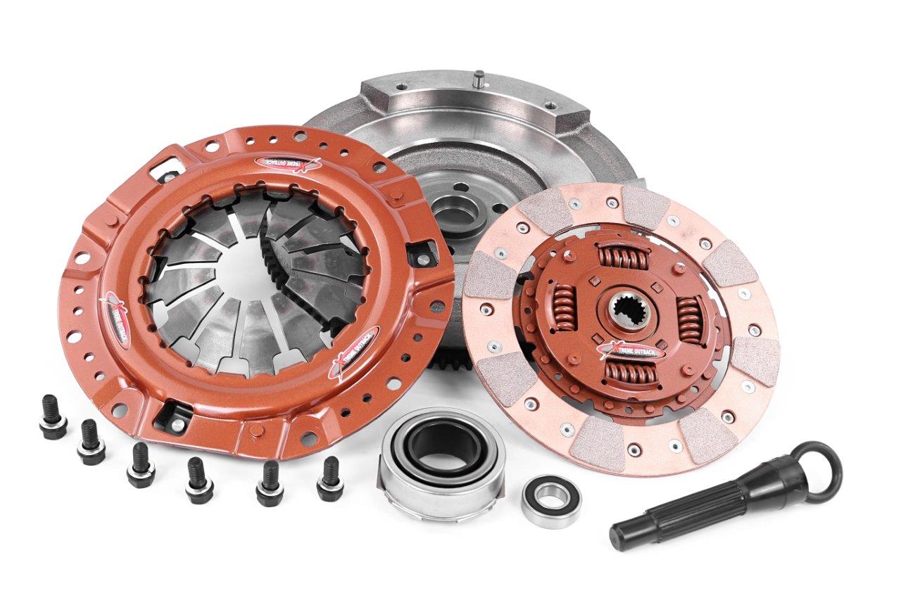Clutch Kit - Xtreme Outback Heavy Duty Cushioned Ceramic Incl Flywheel 350Nm