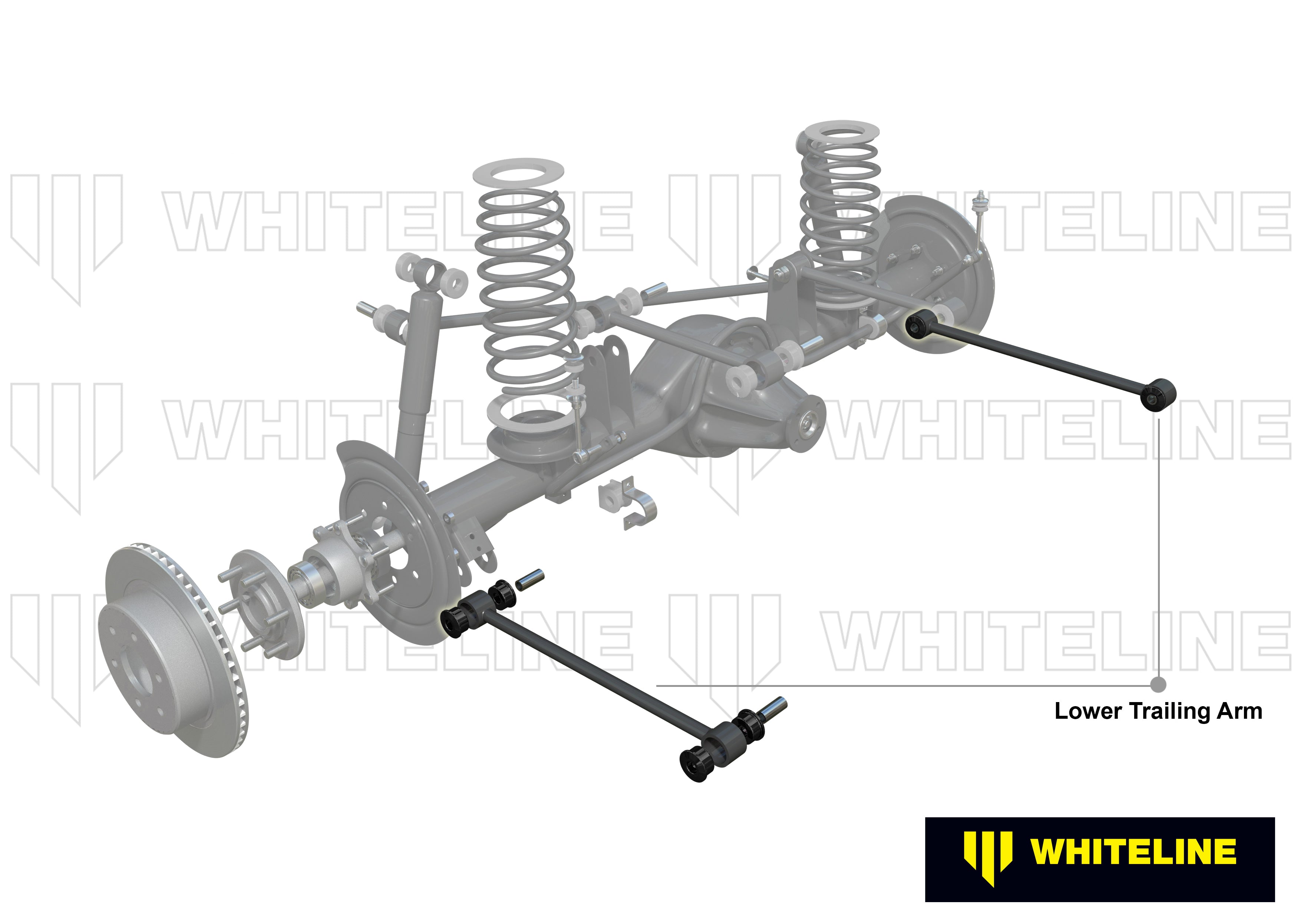 Whiteline Trailing Arm Lower - Arm Assembly - Jeep Wrangler - KTA163 - KTA163 - image 4