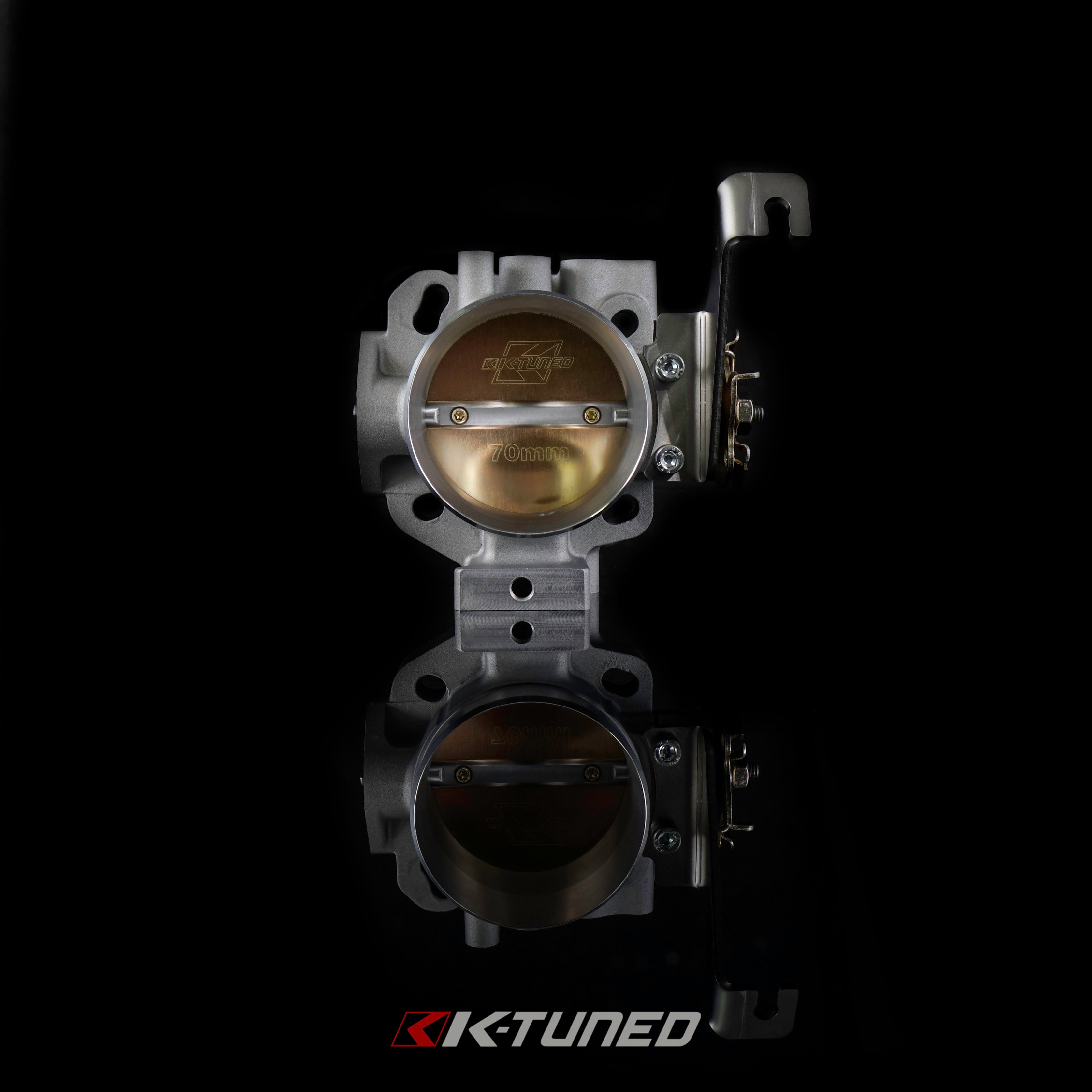 K-Tuned 70mm Cast Throttle Body Dual PRB/RBC Bolt Pattern – K-Tuned for Honda K-Series (KTD-70K-DB2)