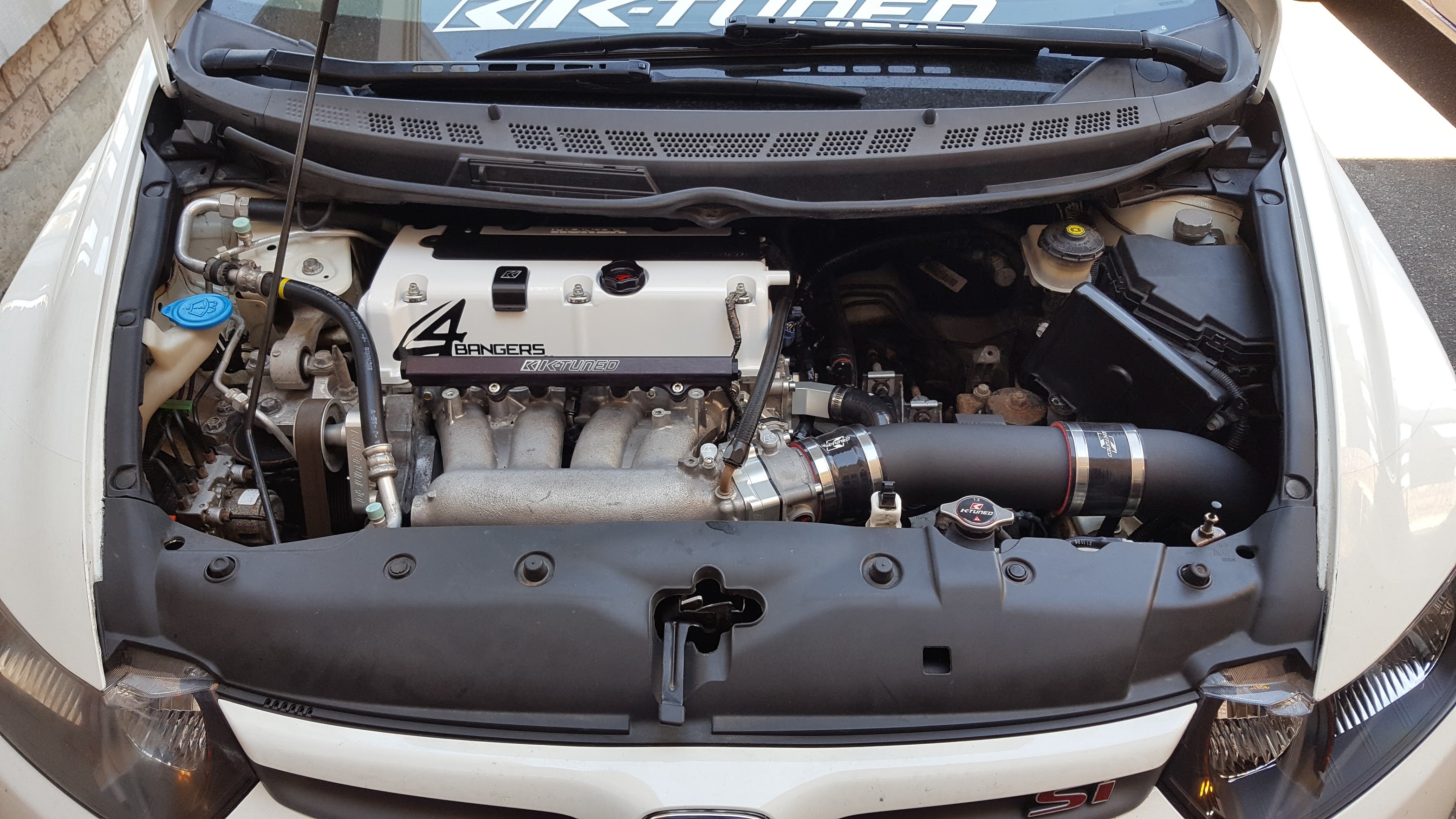 K-Tuned Intake Short Ram and CAI Honda Civic Si 06-11  - Cold Air Intake / 3 Primary Pipe – K-Tuned for Honda K-Series (KTD-CA8-30F)