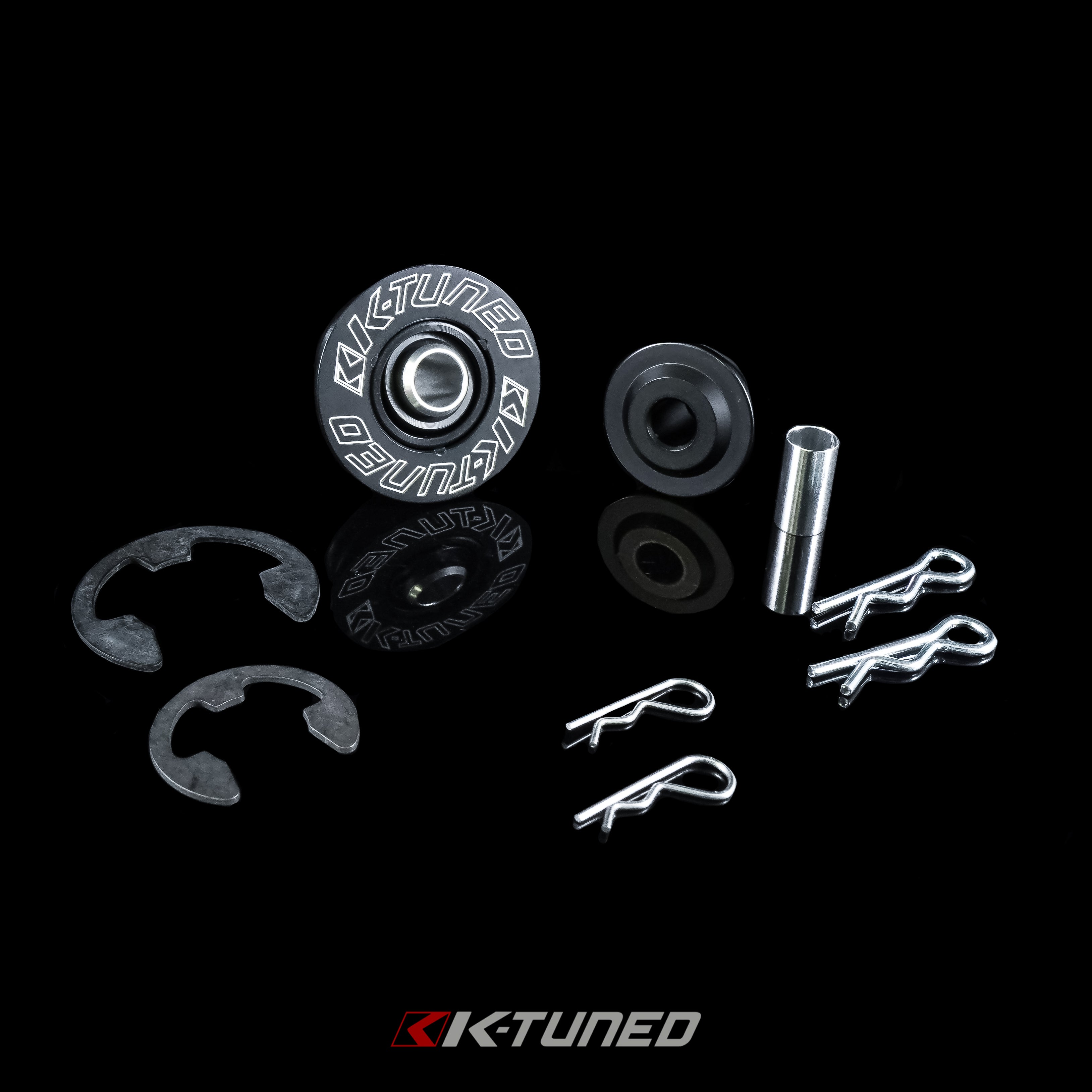 K-Tuned Spherical Shifter Cable Bushing Honda Accord 03-07  - Anodized Black – K-Tuned for Honda K-Series (KTD-CAB-SP2)