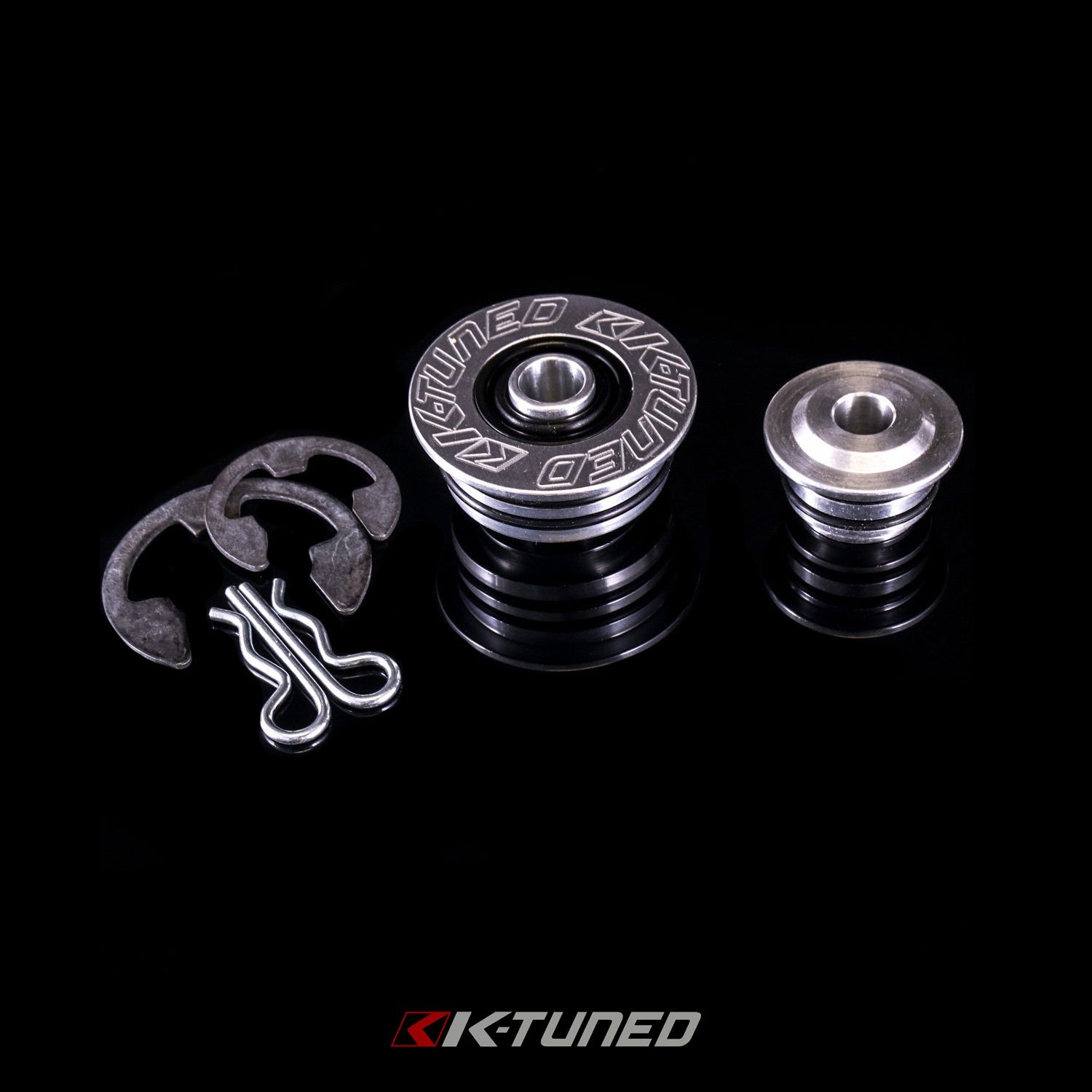 K-Tuned Spherical Shifter Cable Bushing Honda Accord 03-07  - Anodized Silver – K-Tuned for Honda K-Series (KTD-CAB-SPH)