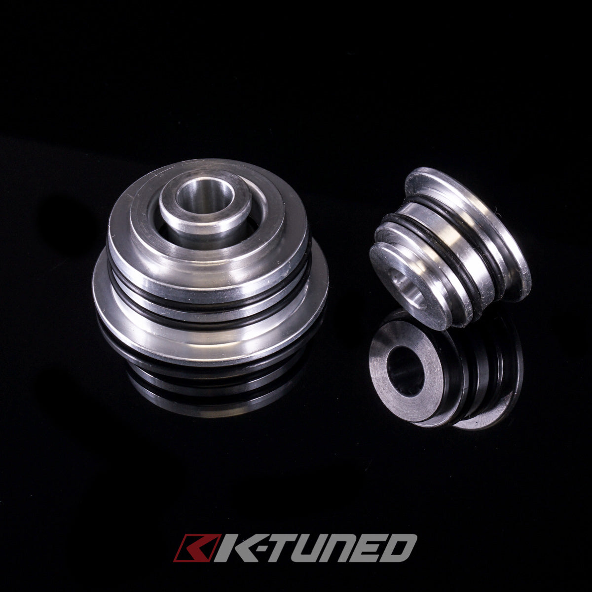 K-Tuned Spherical Shifter Cable Bushing Honda Accord 03-07  - Anodized Silver – K-Tuned for Honda K-Series (KTD-CAB-SPH)