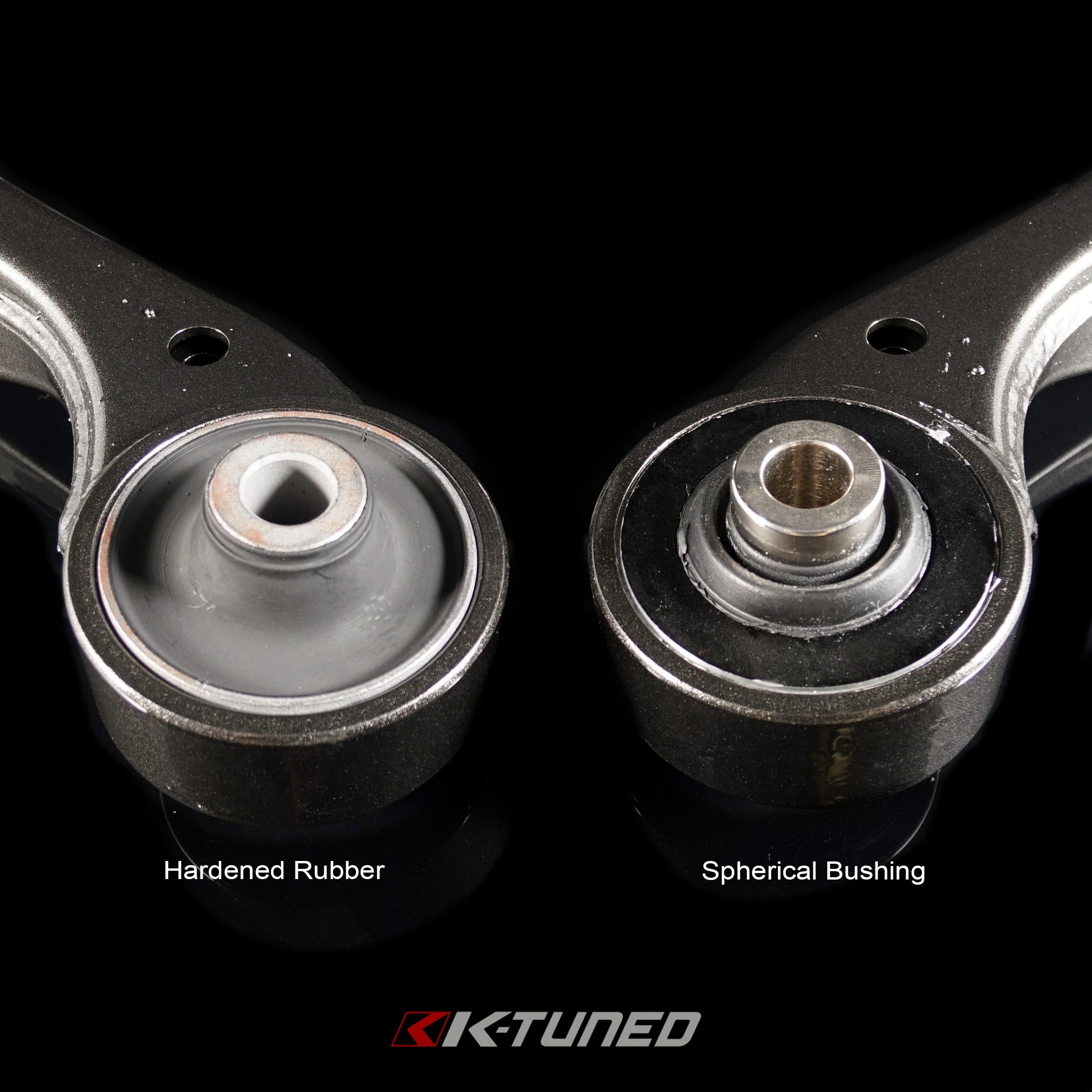 K-Tuned Front Control Arm Honda Integra DC5 02-04  - Hardened Rubber Bushing – K-Tuned for Honda K-Series (KTD-FLR-R02)