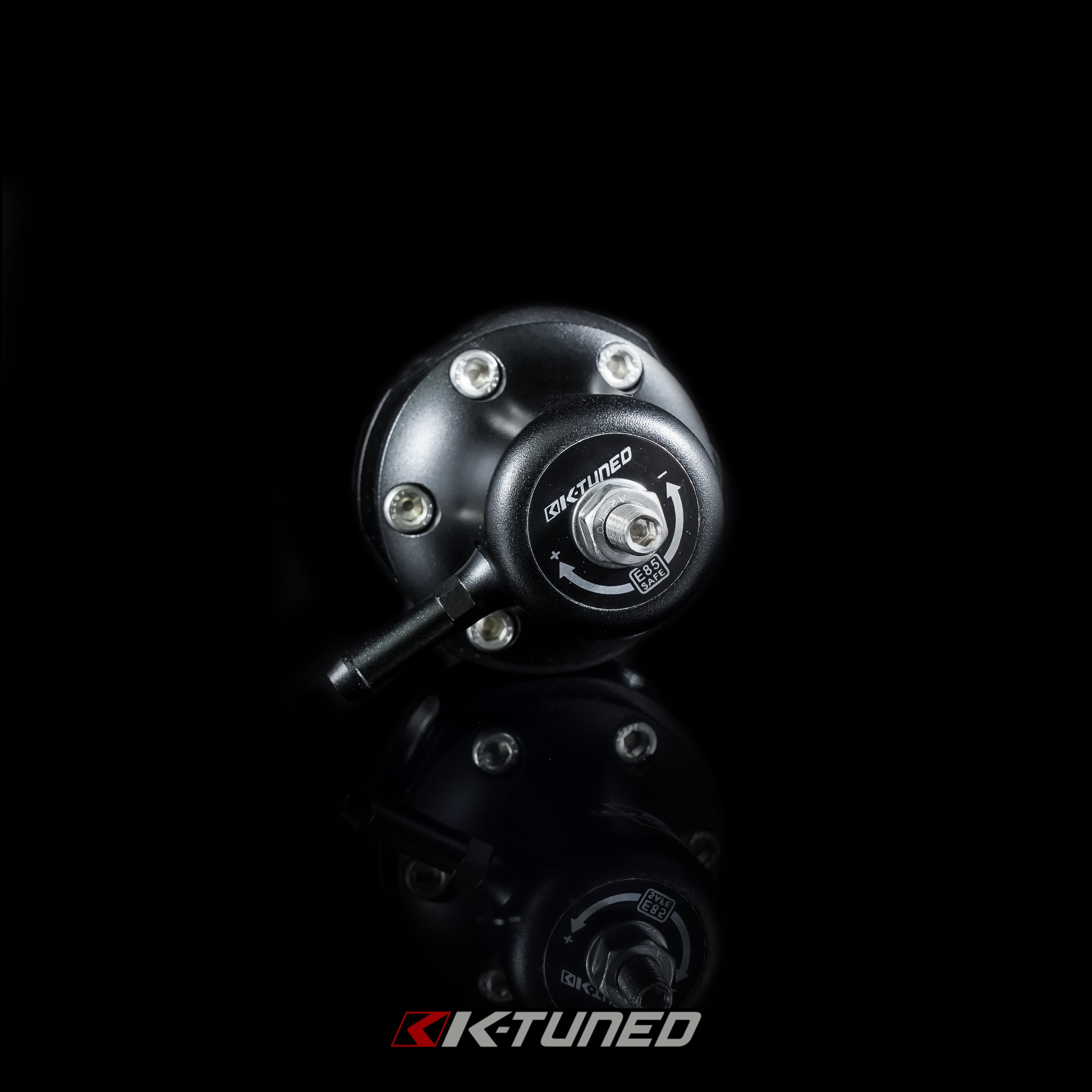 K-Tuned 8AN HP Fuel Pressure Regulator (FPR)  - Yes add fitting and gauge – K-Tuned for Honda K-Series (KTD-FPR-08K)