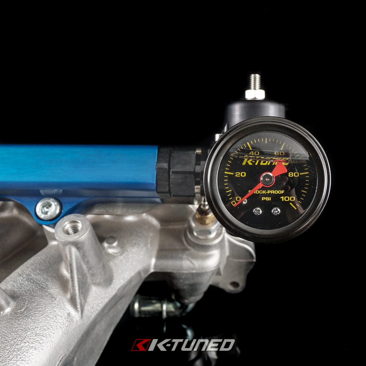 K-Tuned FPR Bracket For K-Tuned Fuel Rail – K-Tuned for Honda K-Series (KTD-FPR-KFR)
