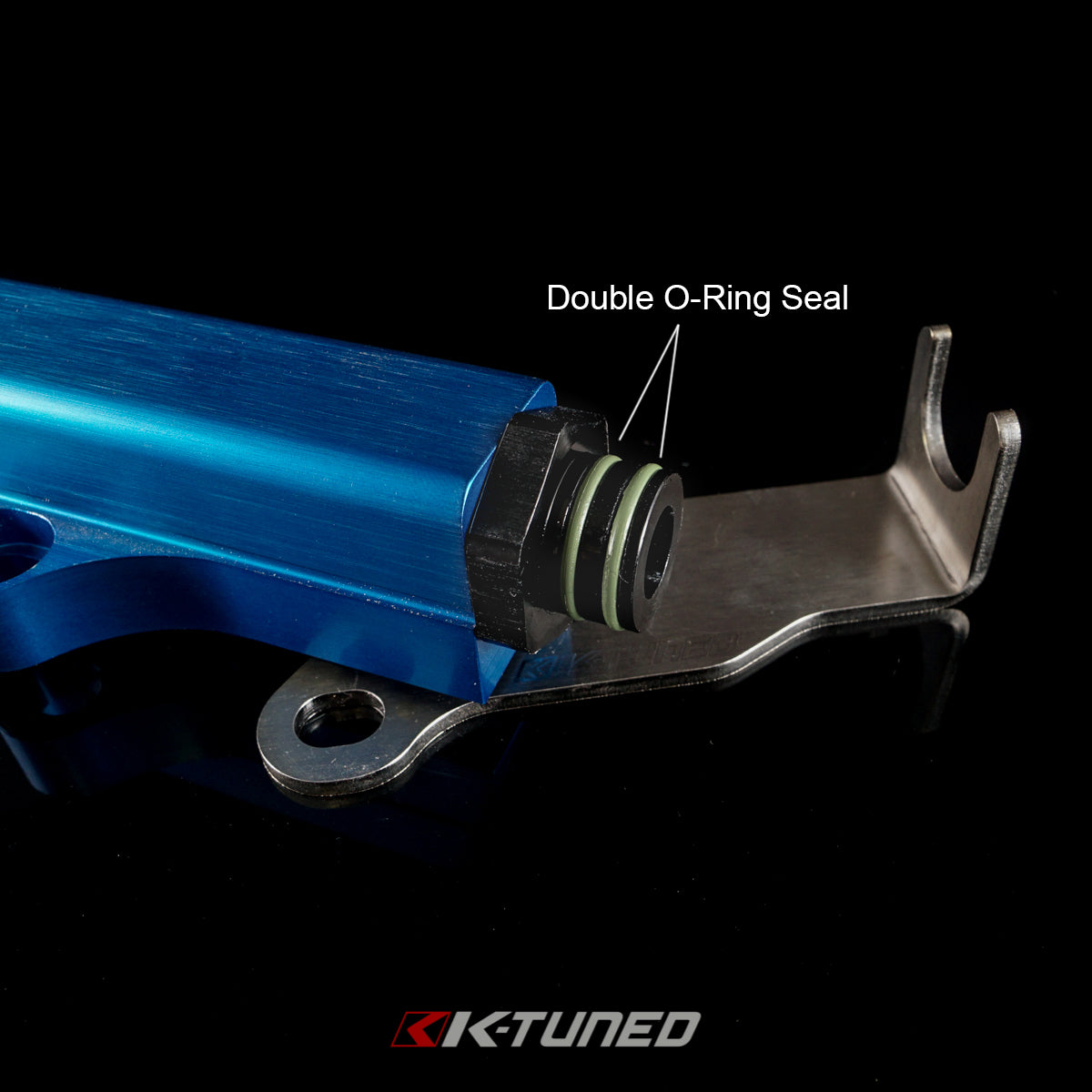 K-Tuned FPR Bracket For K-Tuned Fuel Rail – K-Tuned for Honda K-Series (KTD-FPR-KFR)
