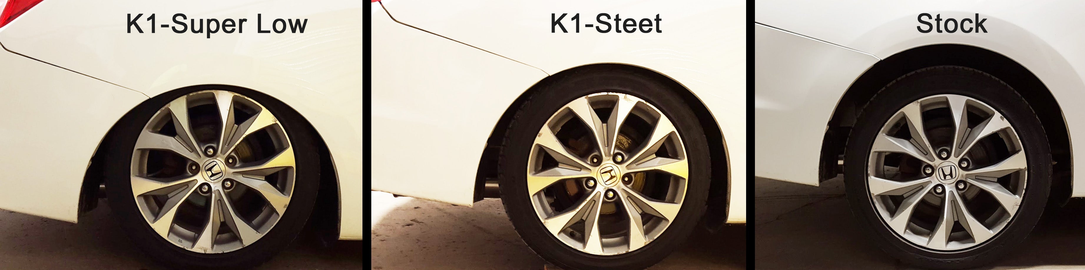 K-Tuned K1 Street Coilovers Honda Prelude 92-01 – K-Tuned for Honda K-Series (KTD-K1R-BB)