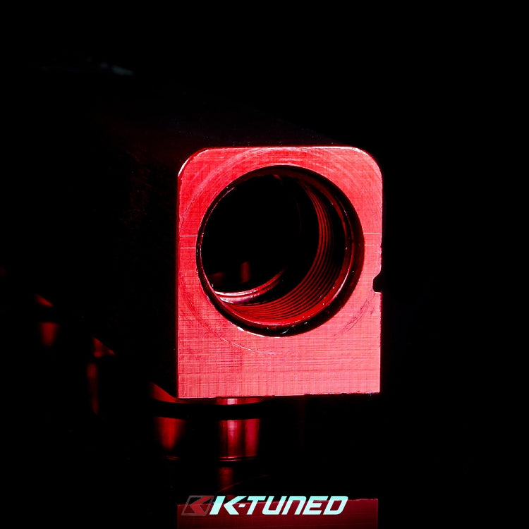 K-Tuned Fuel Line and Optional Fuel Rail Honda Civic EP3 Integra DC5 Type-R  - Center Feed (Tucked Line) - / No thanks / Red Fuel Rail – K-Tuned for Honda K-Series (KTD-KCF-RED)