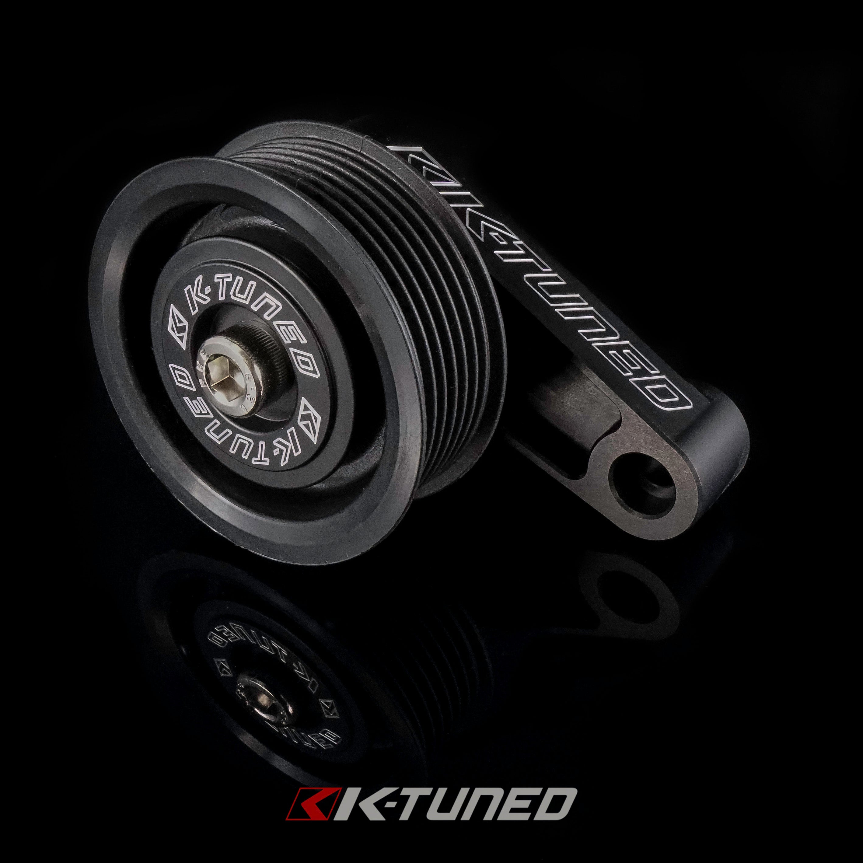 K-Tuned Adjustable EP3 Pulley Kit  - No belt - Select this if you want to run AC – K-Tuned for Honda K-Series (KTD-KPE-100)