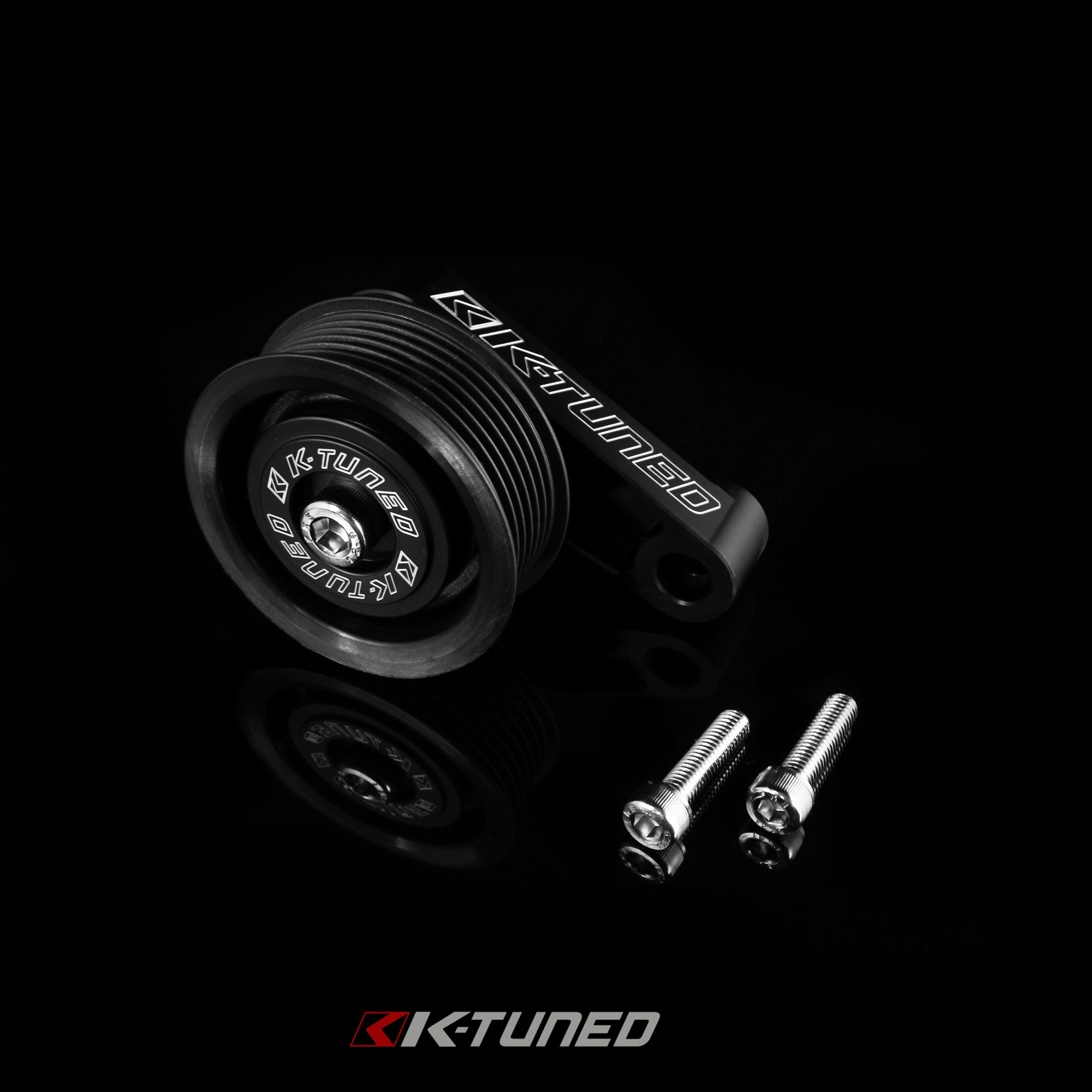 K-Tuned Adjustable EP3 Pulley Kit  - No belt - Select this if you want to run AC – K-Tuned for Honda K-Series (KTD-KPE-100)