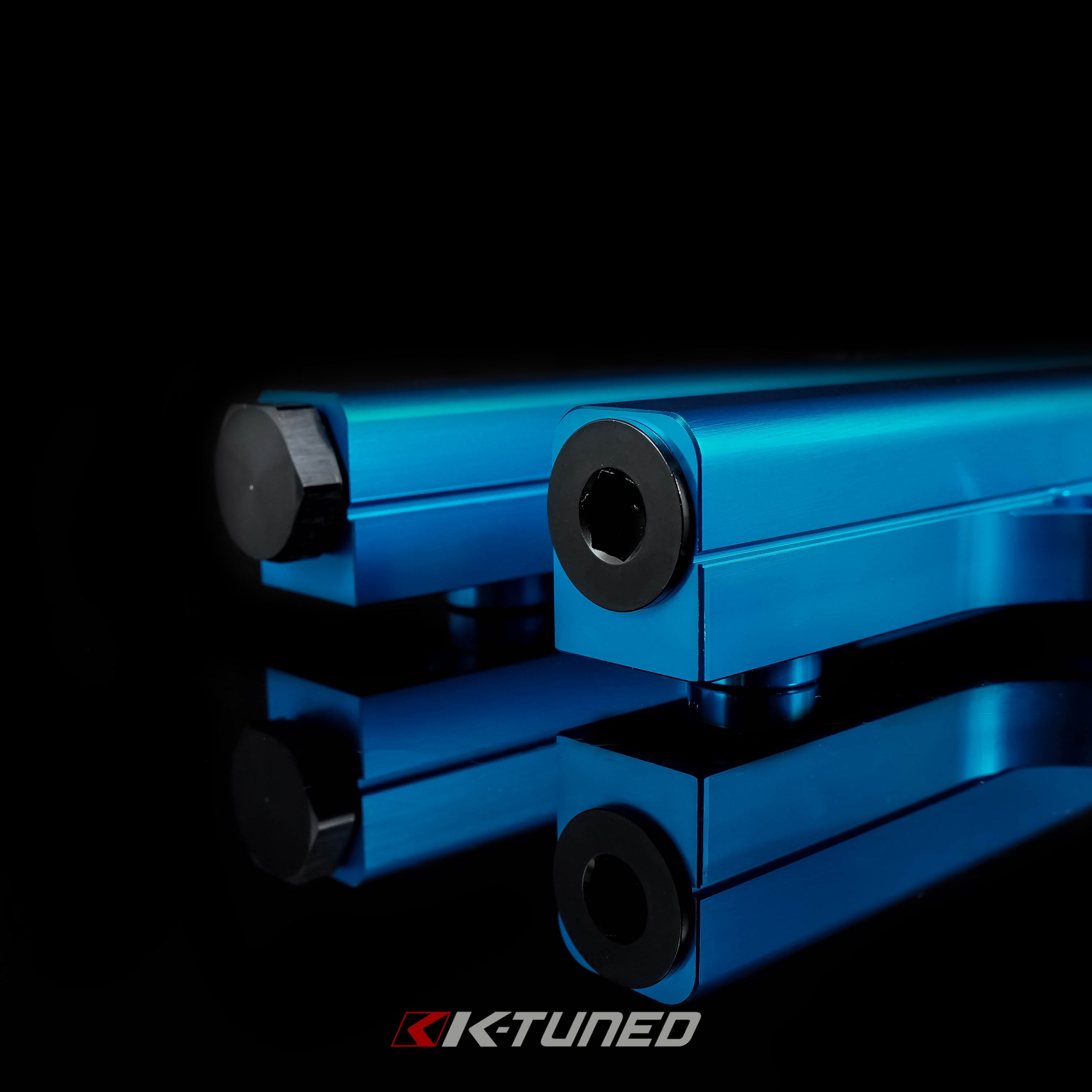 K-Tuned Fuel Rail Kit Honda Civic EP3 FN2 Integra DC2 K-Series  - Yes please add center mount gauge. / Brushed Fuel Rail – K-Tuned for Honda K-Series (KTD-KRS-G30)