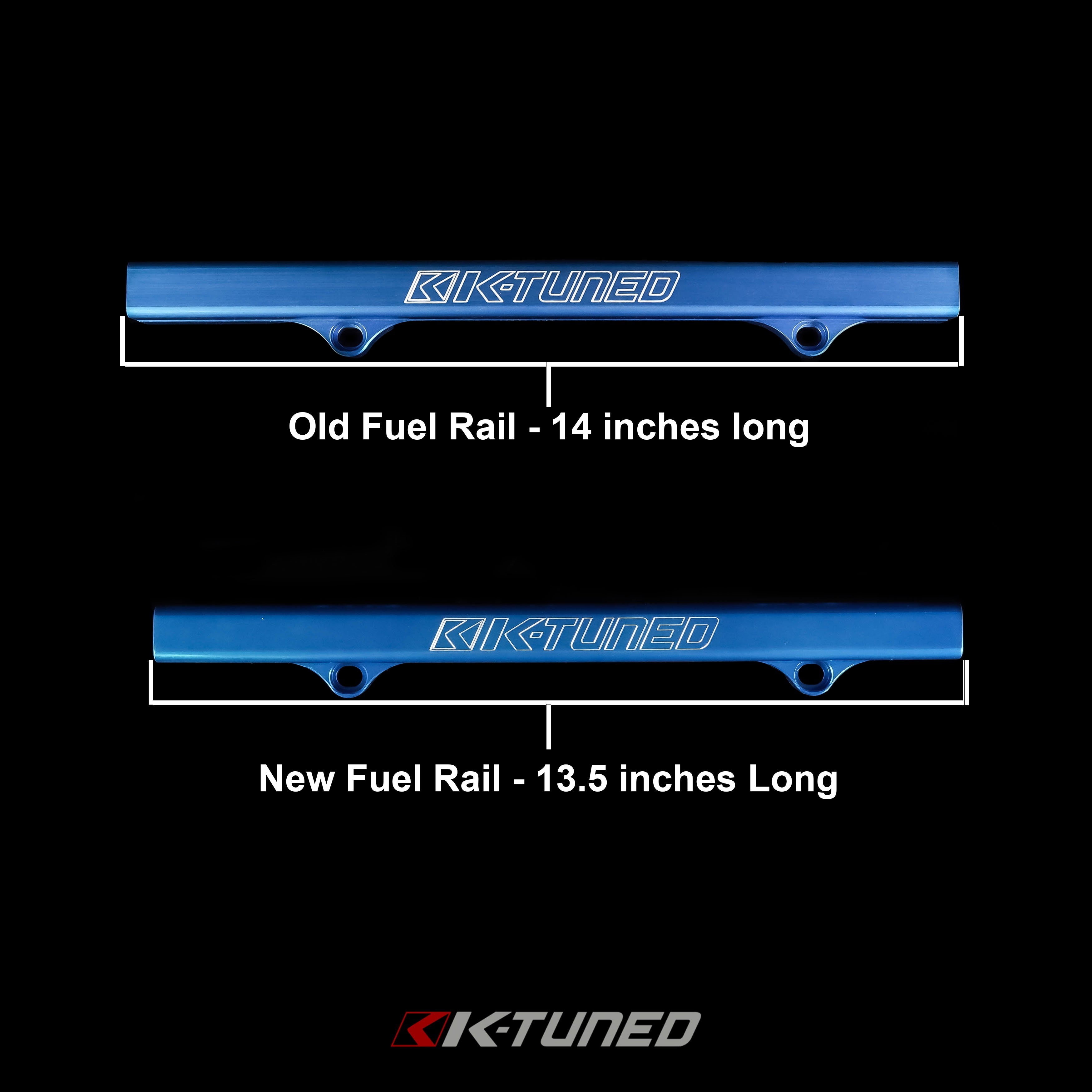 K-Tuned Fuel Rail Kit Honda Civic EP3 FN2 Integra DC2 K-Series  - Yes please add center mount gauge. / Brushed Fuel Rail – K-Tuned for Honda K-Series (KTD-KRS-G30)