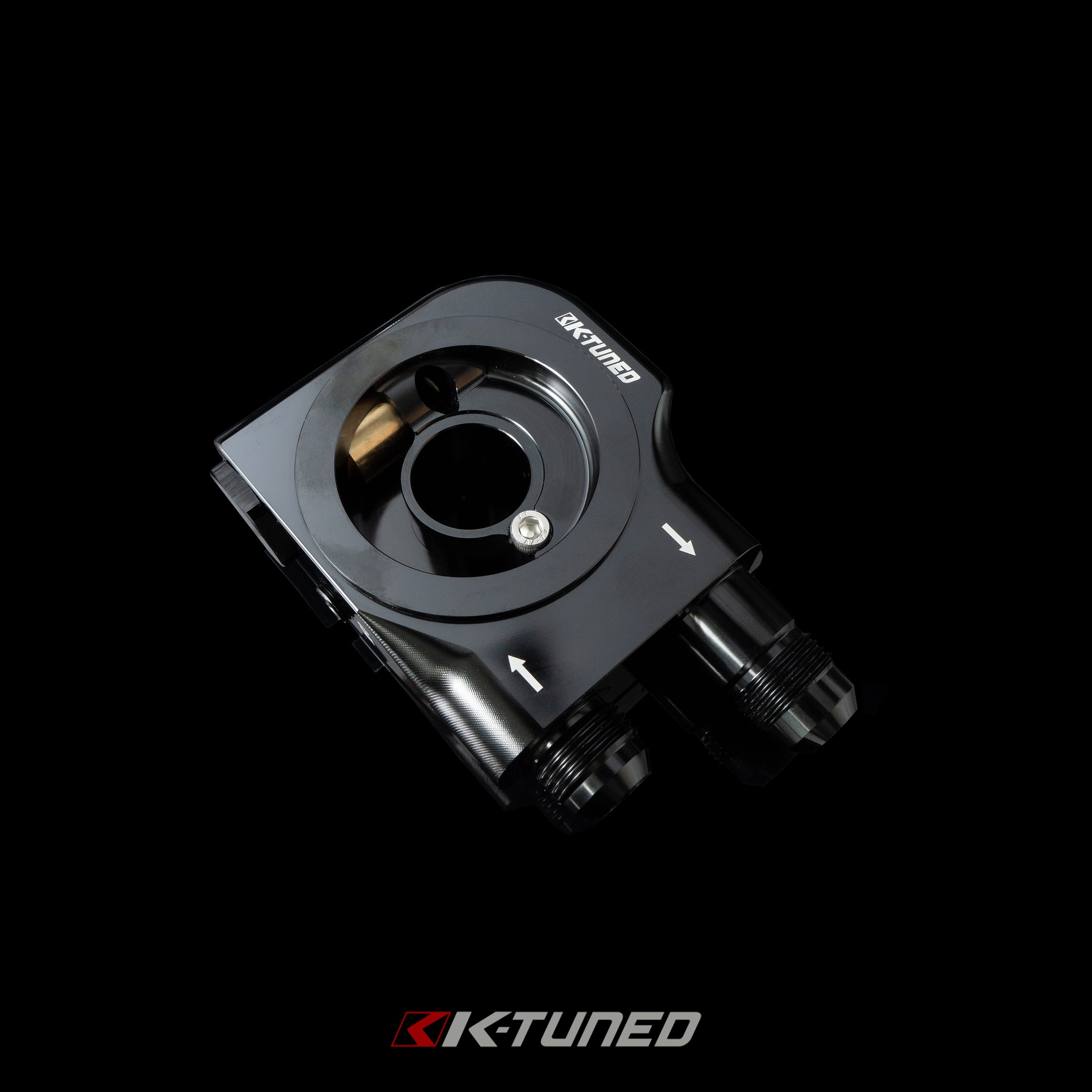 K-Tuned Oil Cooling Sandwich Adapter Plate – K-Tuned for Honda K-Series (KTD-OIL-SW4)