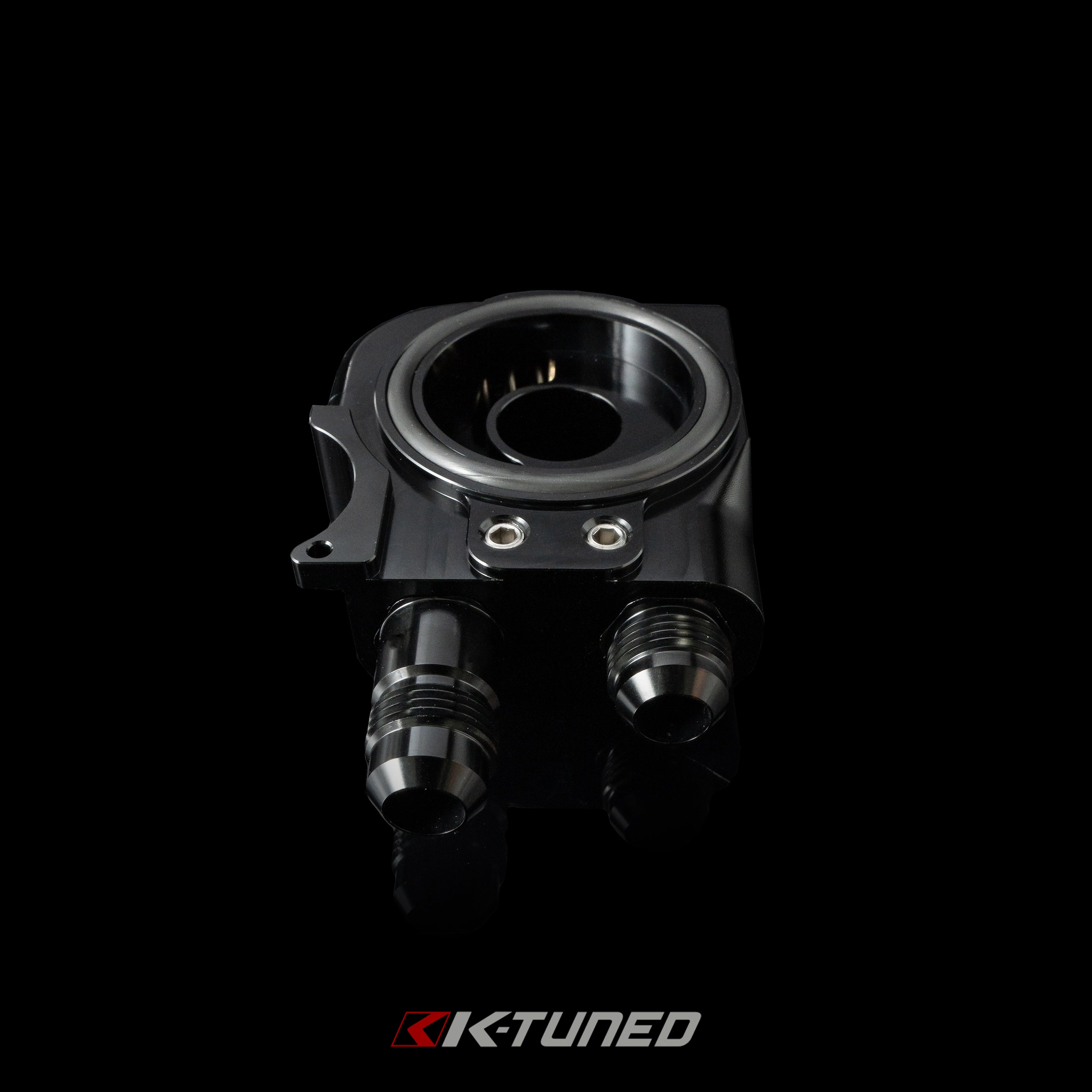 K-Tuned Oil Cooling Sandwich Adapter Plate – K-Tuned for Honda K-Series (KTD-OIL-SW4)