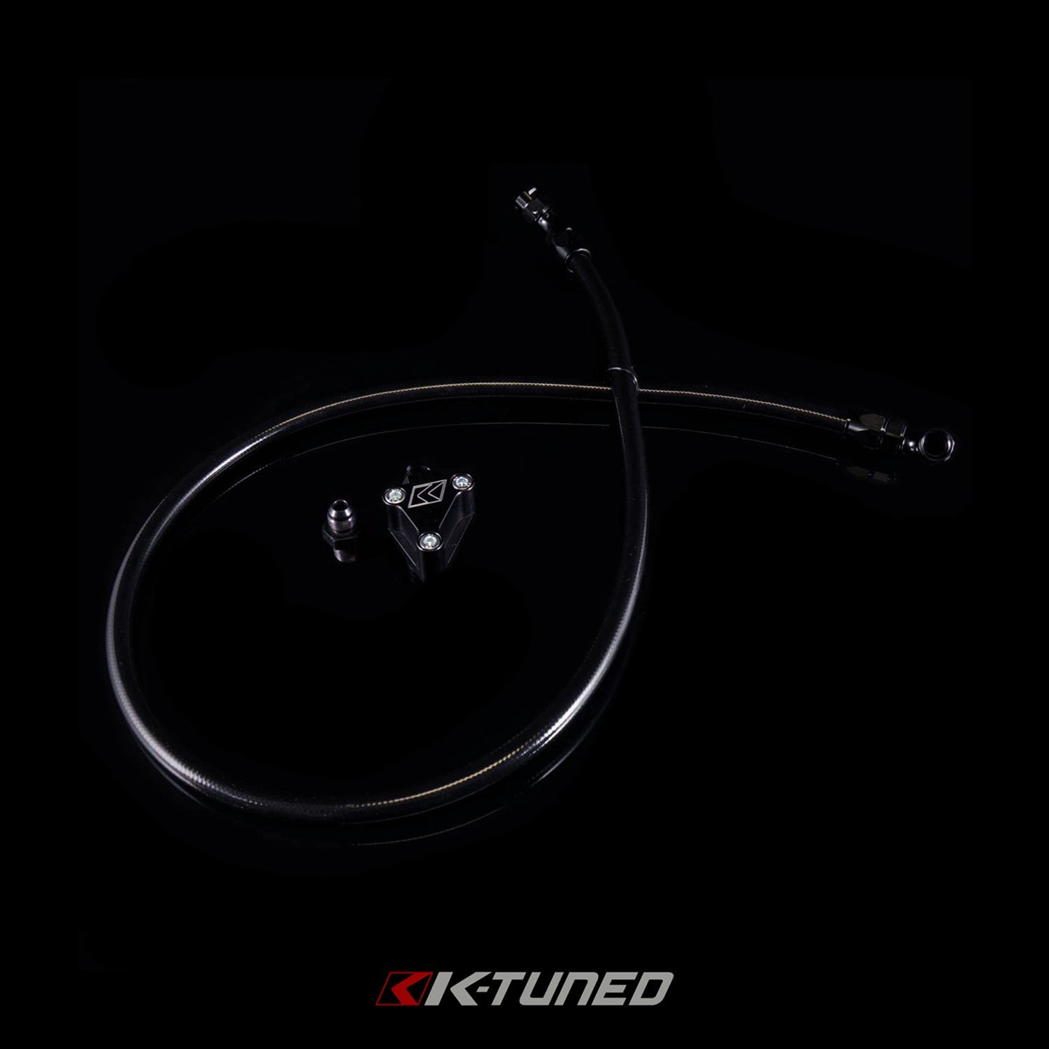 K-Tuned Power Steering Fitting Kit  - Power Steering Pump Fitting ONLY (No Line) / 02-06 RSX Base Model – K-Tuned for Honda K-Series (KTD-PSF-204)