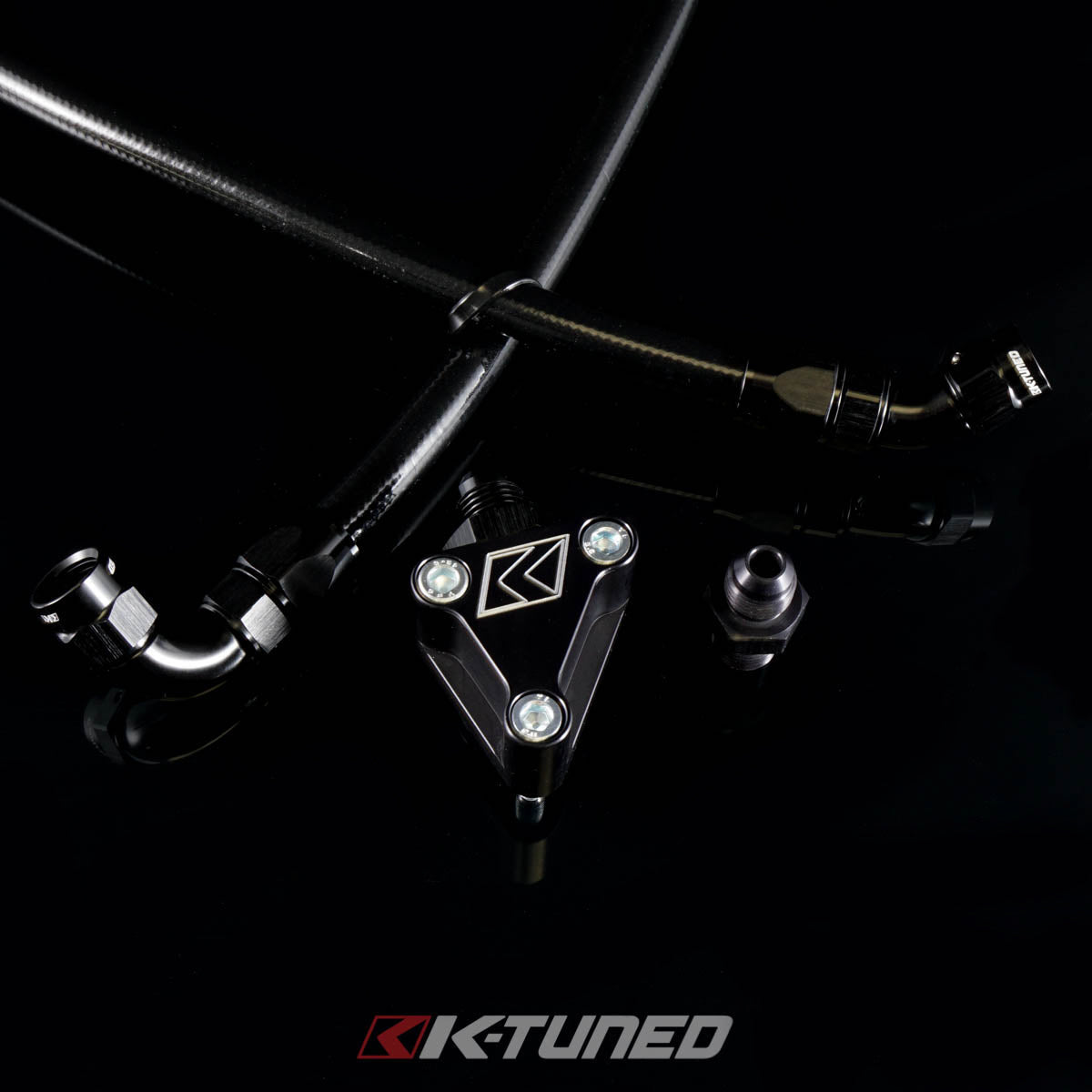 K-Tuned Power Steering Fitting Kit  - Power Steering Pump Fitting ONLY (No Line) / 02-06 RSX Base Model – K-Tuned for Honda K-Series (KTD-PSF-204)