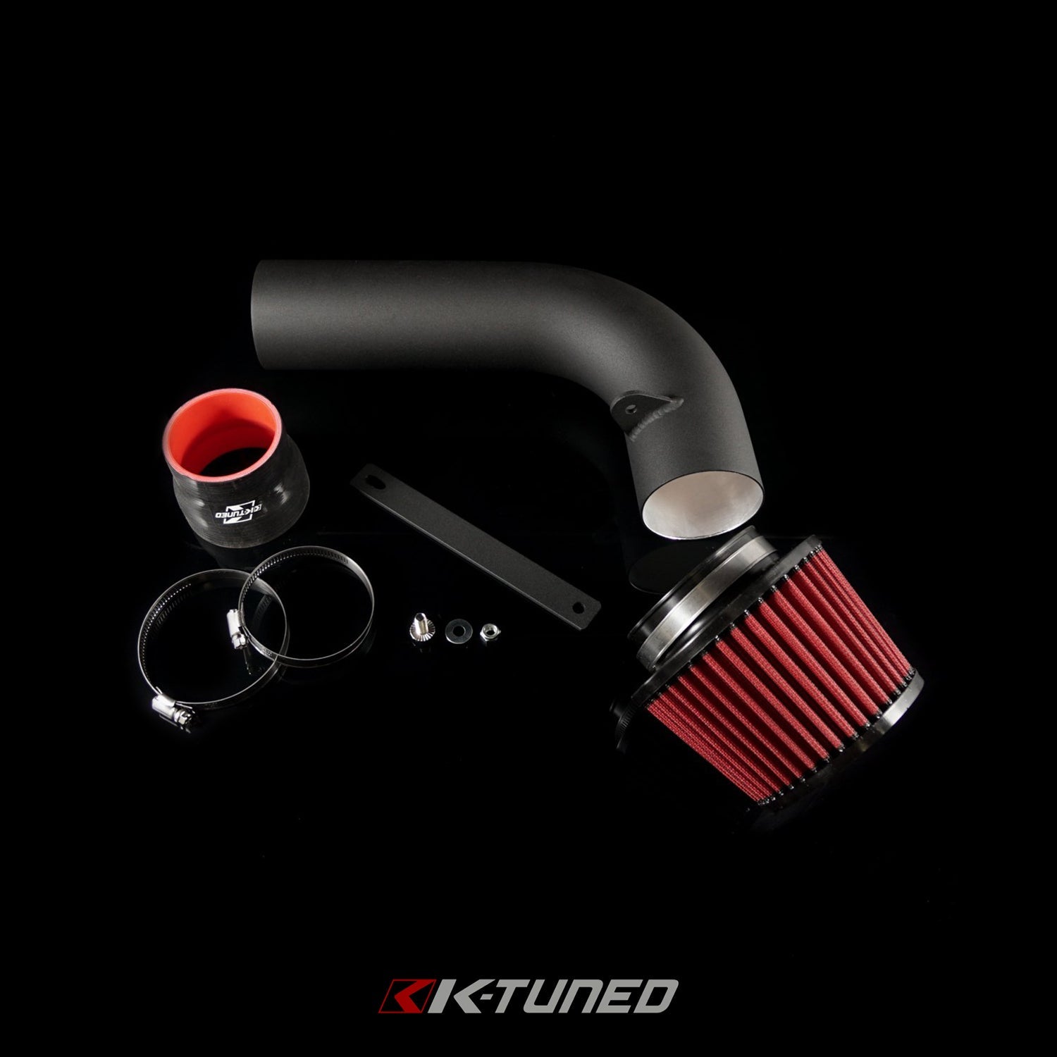 K-Tuned Intake Short Ram and CAI Honda Civic Si 06-11  - Short Ram Intake (Behind the headlight) / 3.5 Primary Pipe – K-Tuned for Honda K-Series (KTD-SR8-35F)