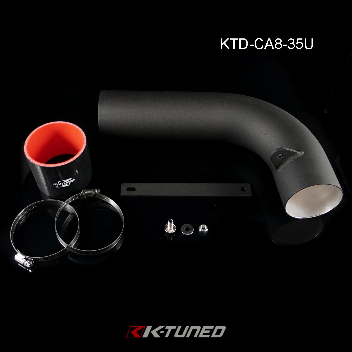 K-Tuned Intake Short Ram and CAI Honda Civic Si 06-11  - Short Ram Intake (Behind the headlight) / 3.5 Primary Pipe – K-Tuned for Honda K-Series (KTD-SR8-35F)