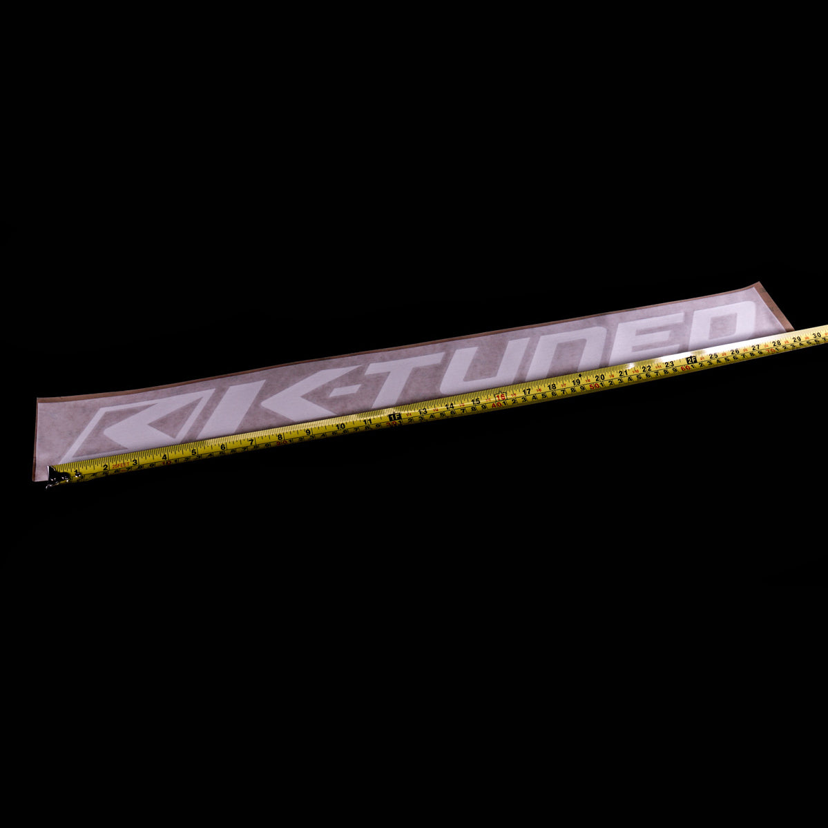 K-Tuned Windshield Banner  - Red – K-Tuned for Honda K-Series (KTD-WSB-R28)