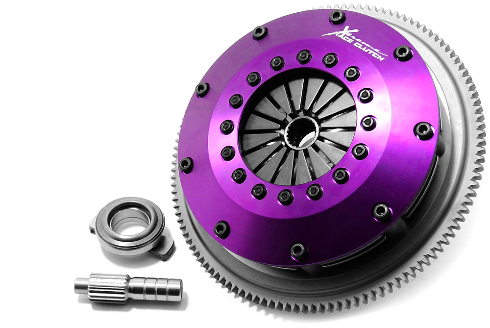 Xtreme Performance - 200mm Rigid Ceramic Twin Plate Clutch Kit Incl Flywheel 1200Nm