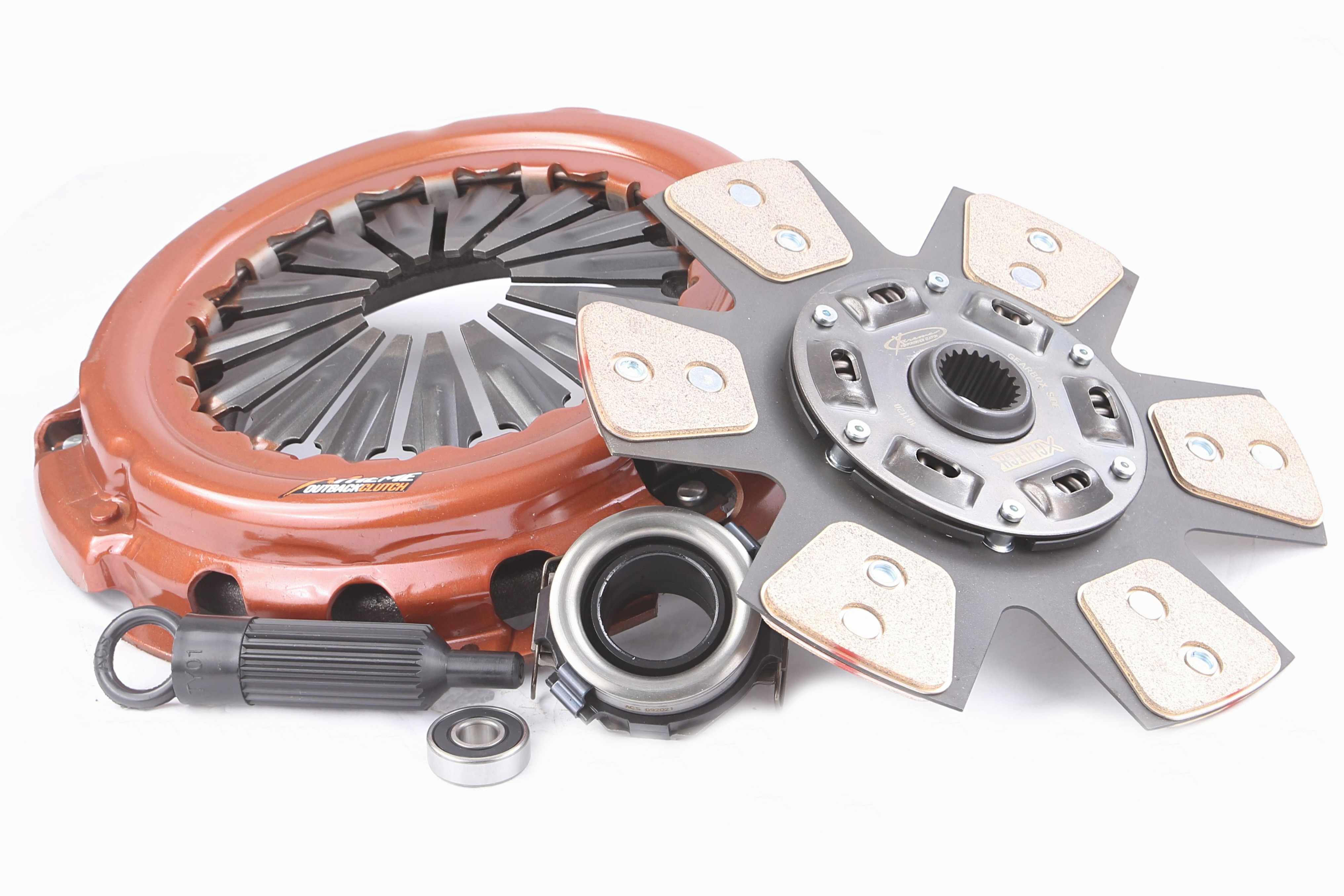 Clutch Kit - Xtreme Outback Heavy Duty Sprung Ceramic 610Nm 800KG (40% inc.)
