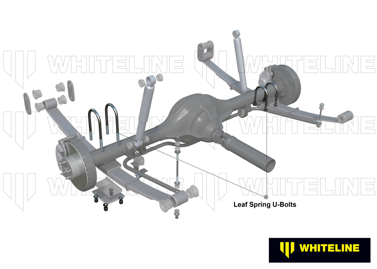 Whiteline U Bolts - Universal Products U Bolts - KUB100 - KUB100 - image 3