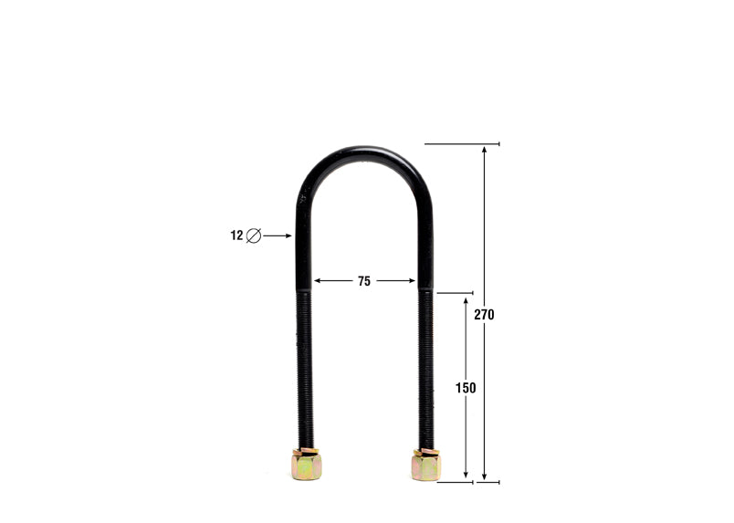 Whiteline Leaf Spring U Bolt - Kit - KUB104 - KUB104 - image 2