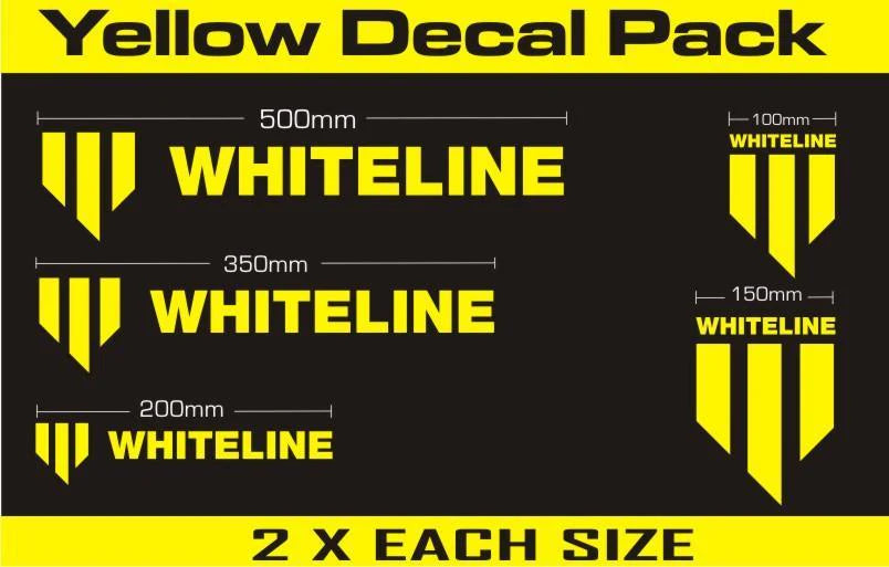 Whiteline Whiteline Decal Kits - Merchandise Decals - KWM001 - KWM001