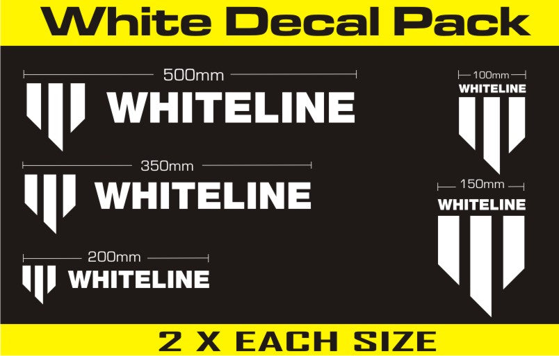 Whiteline Whiteline Decal Kits - Merchandise Decals - KWM004 - KWM004