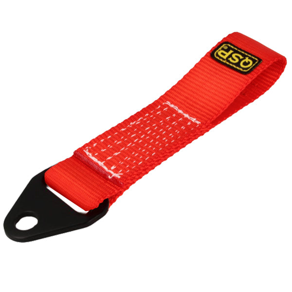 Heavy Duty Towing eye strap 2 - 20cm - Red