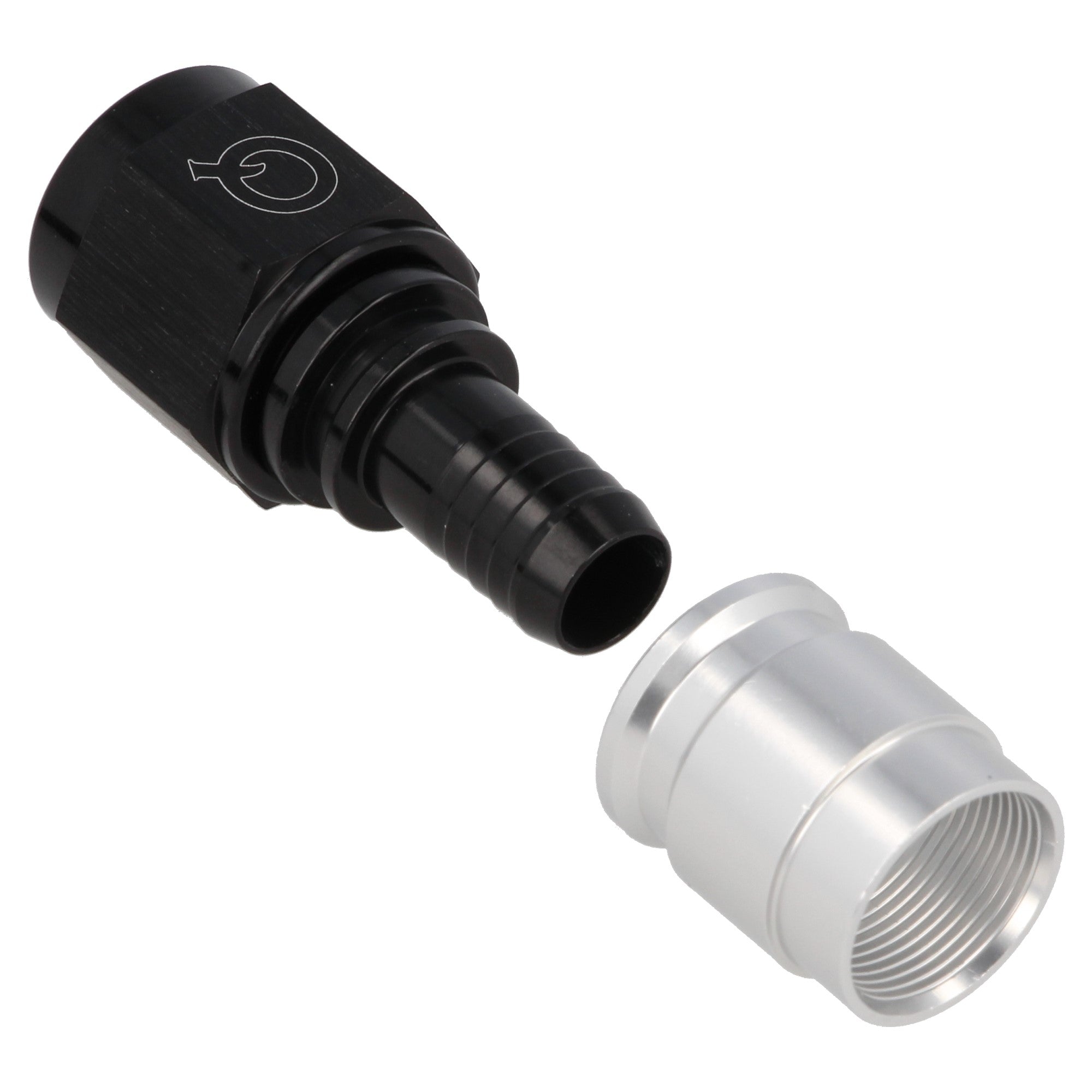 shrink hose adapter PTFE straight AN6