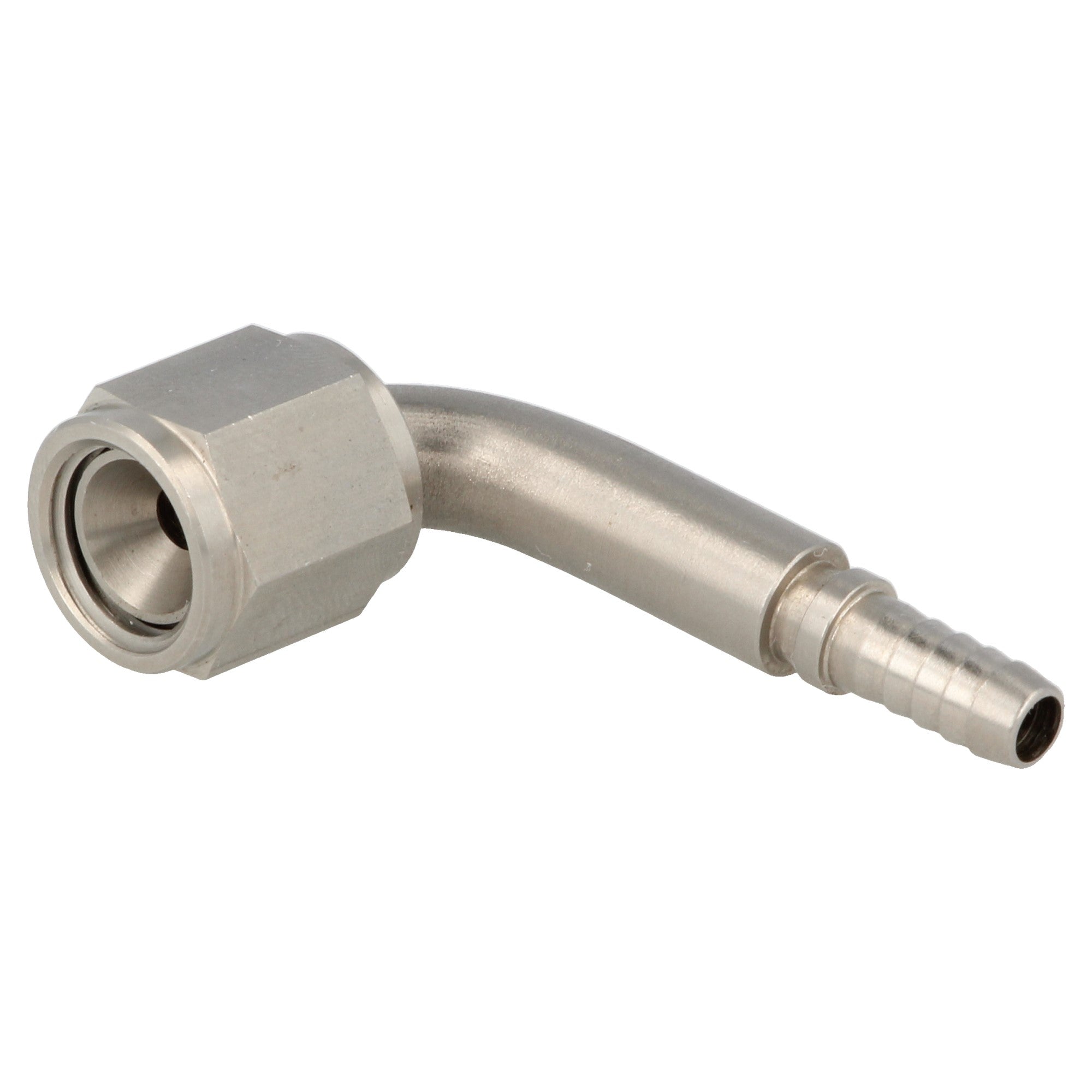 shrink hose adapter female concave 90° AN3