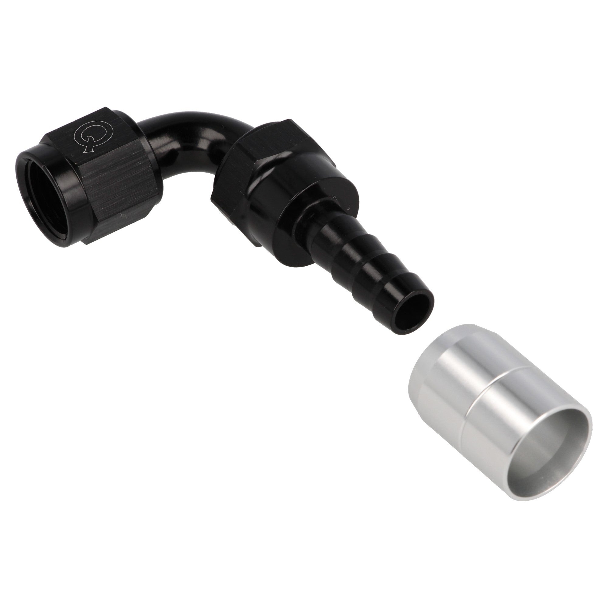 shrink hose adapter 90° AN12