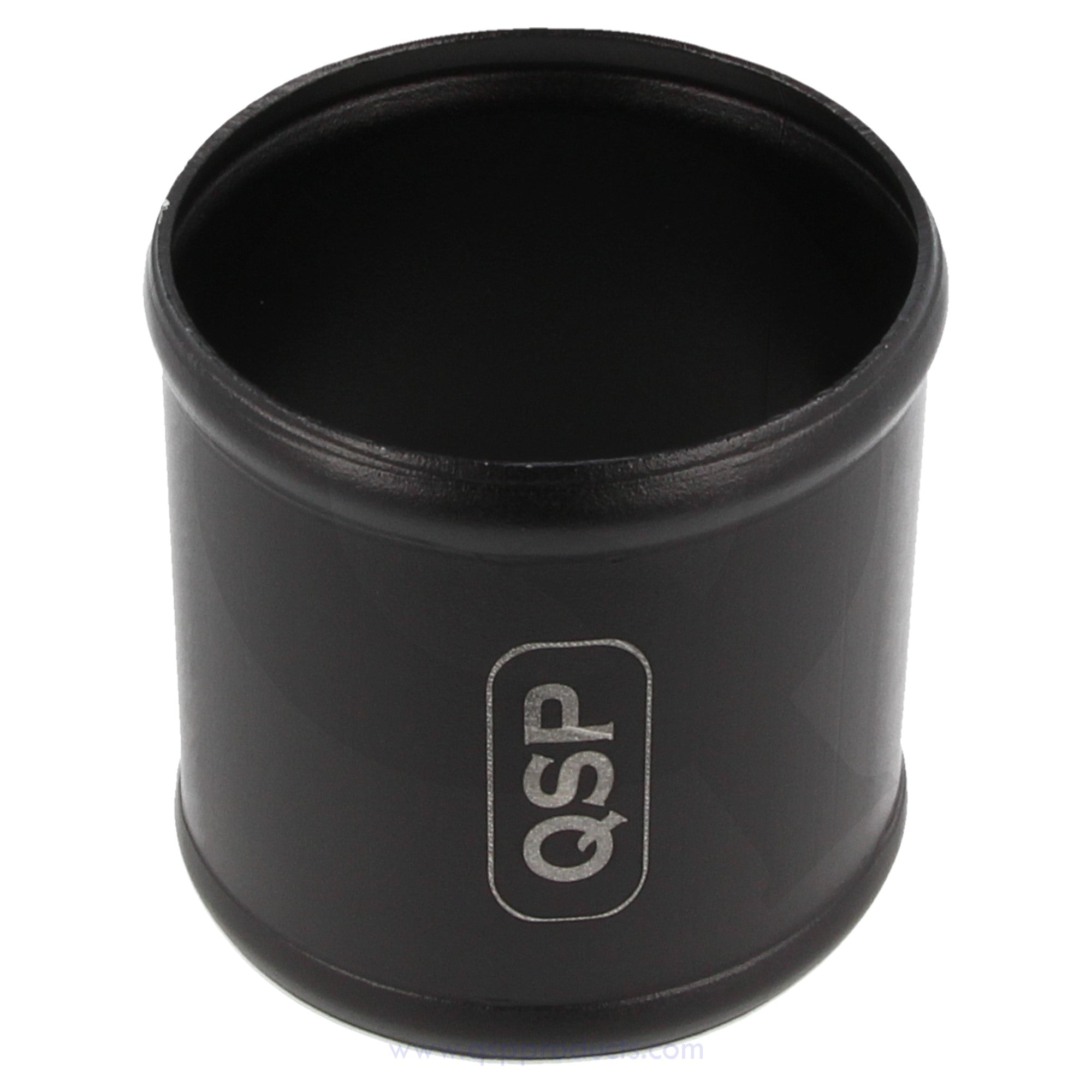 aluminium koppelstuk - 22 mm - Zwart
