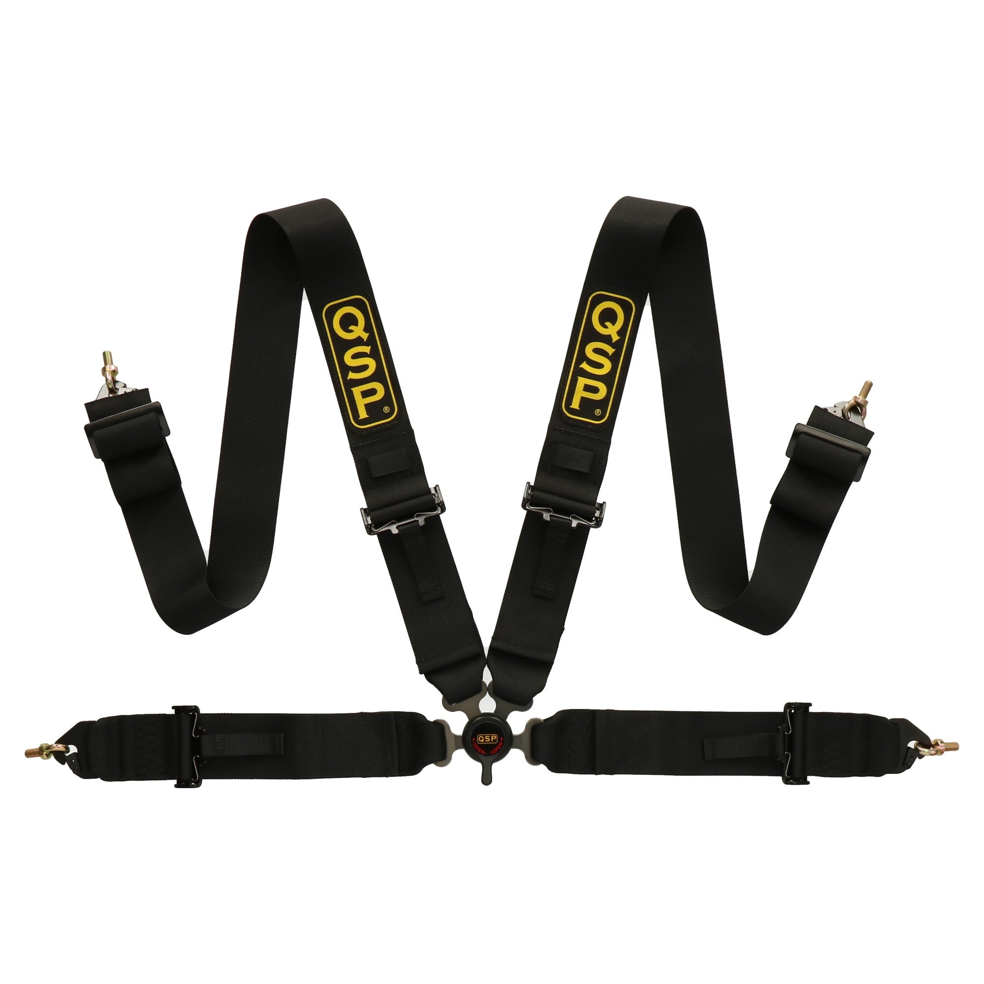 Seat Belt 4-P 3/3 - NON FIA - Black