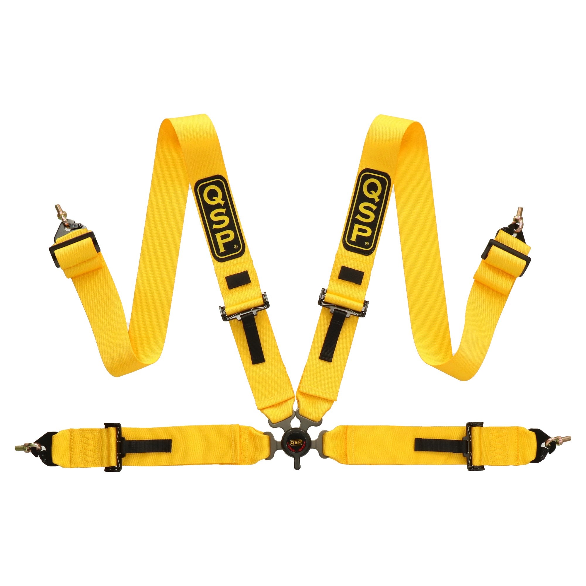 Seat Belt 4-P 3/3 - NON FIA - Yellow