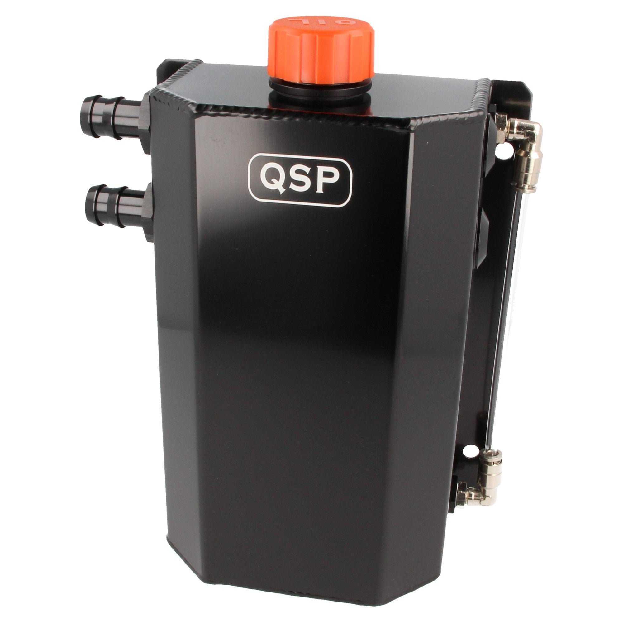 aluminum oil catch tank - 2 liters - D10 connection