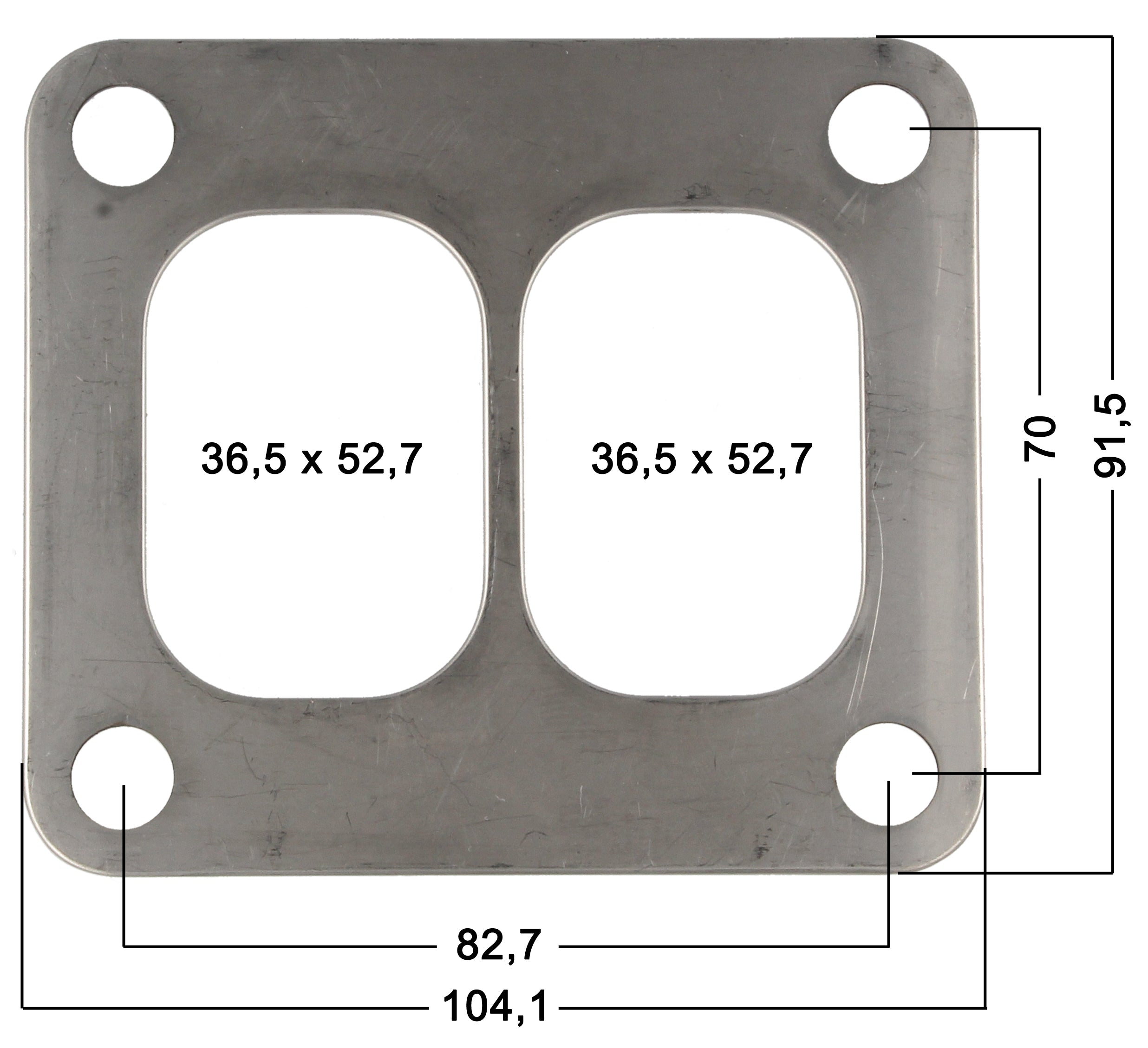 gasket turbo in T4 divided universal