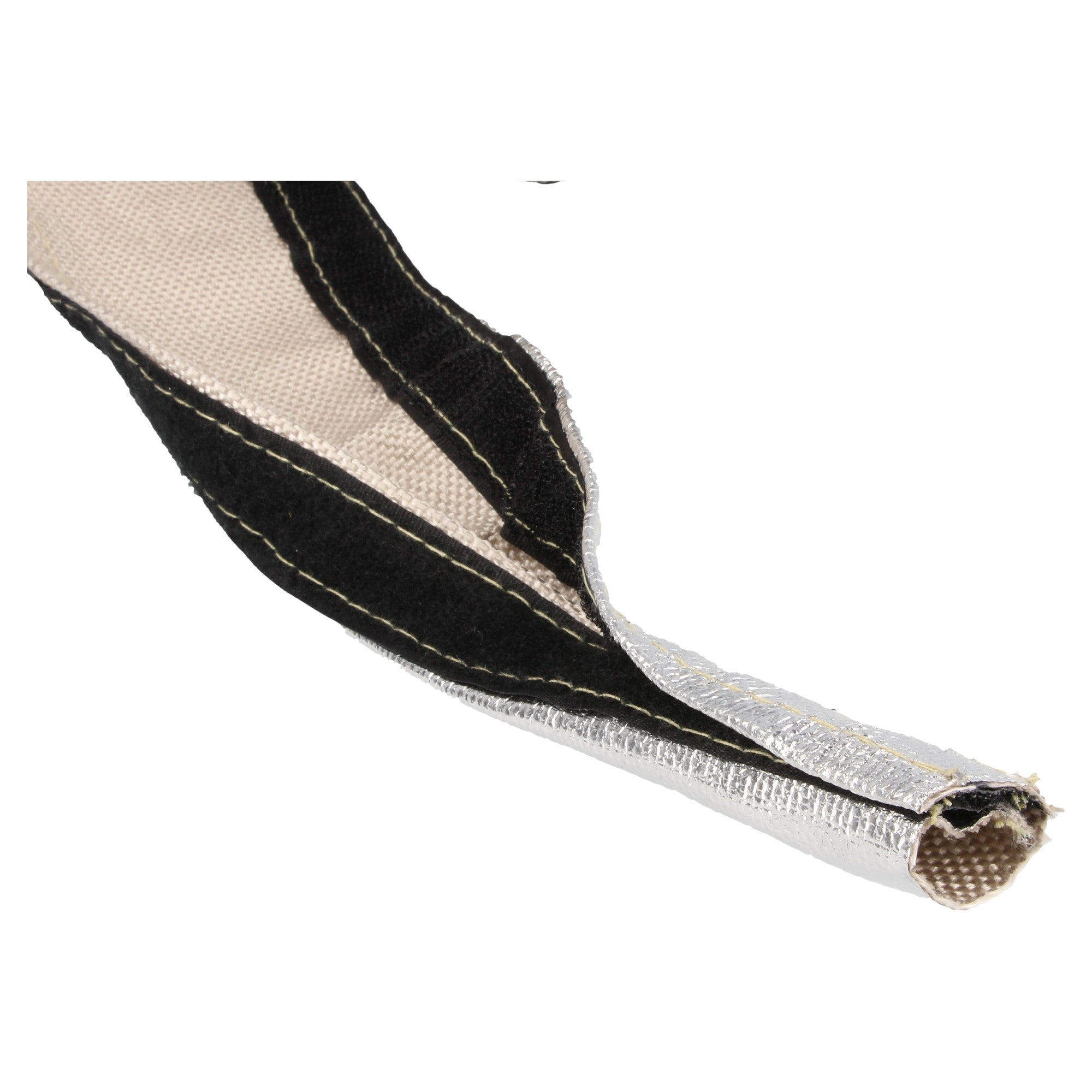 heat-resistant cover with Velcro - 1 m x 100 mm