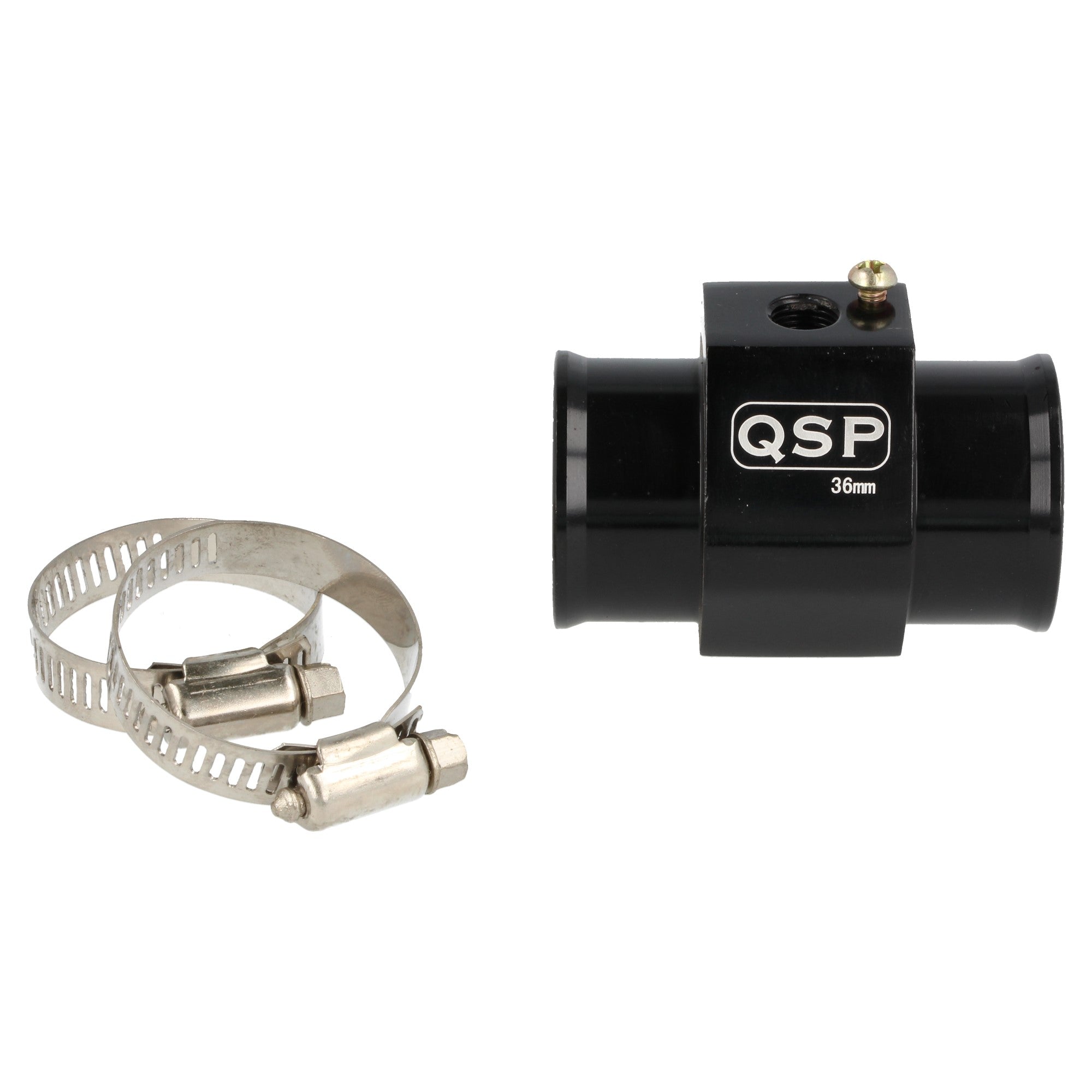 T-adapter for 1/8 NPT sensor - 38 mm - Black