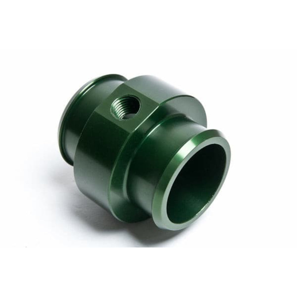 Radium Engineering Universal Hose Barb Adapter - Green  - For 1-1/4in ID Hose With 1/4NPT Port